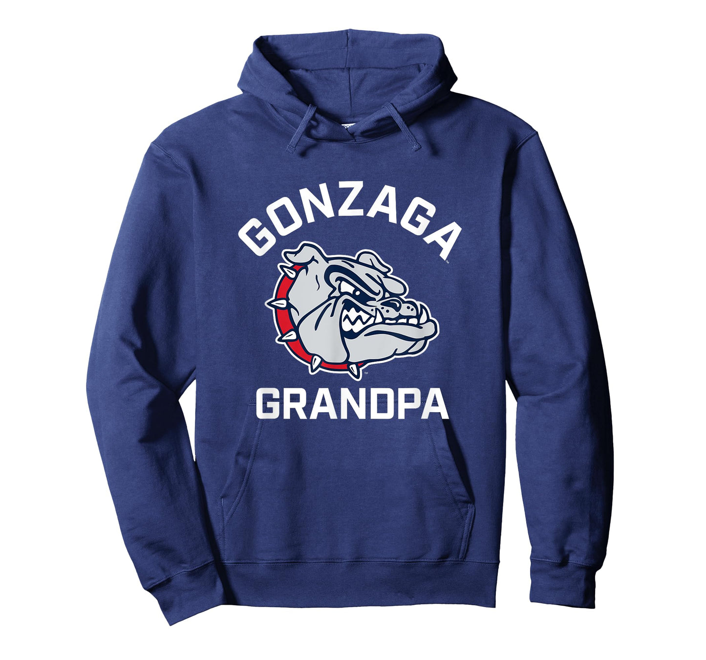 Gonzaga University Bulldogs Arched Grandpa T-Shirt