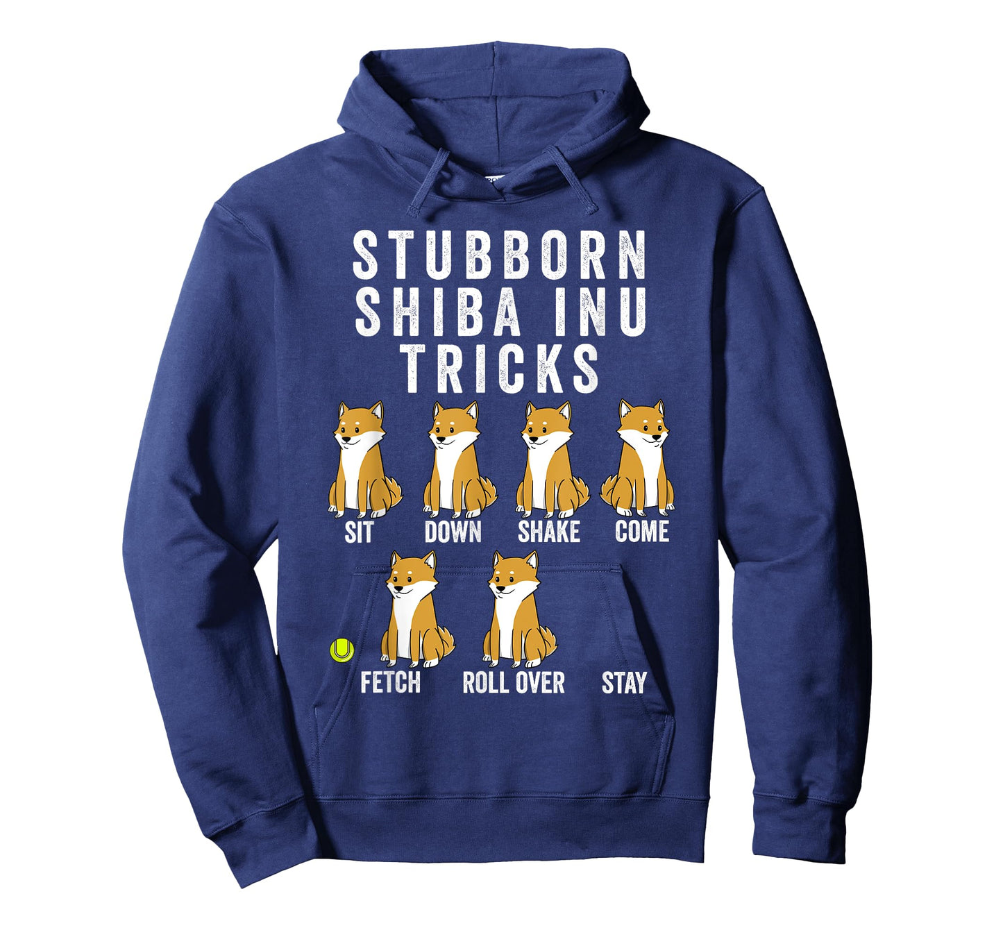 Stubborn Shiba Inu Tricks Shirt Funny Dog Gift T-Shirt Men Women Girls Kids T-Shirt