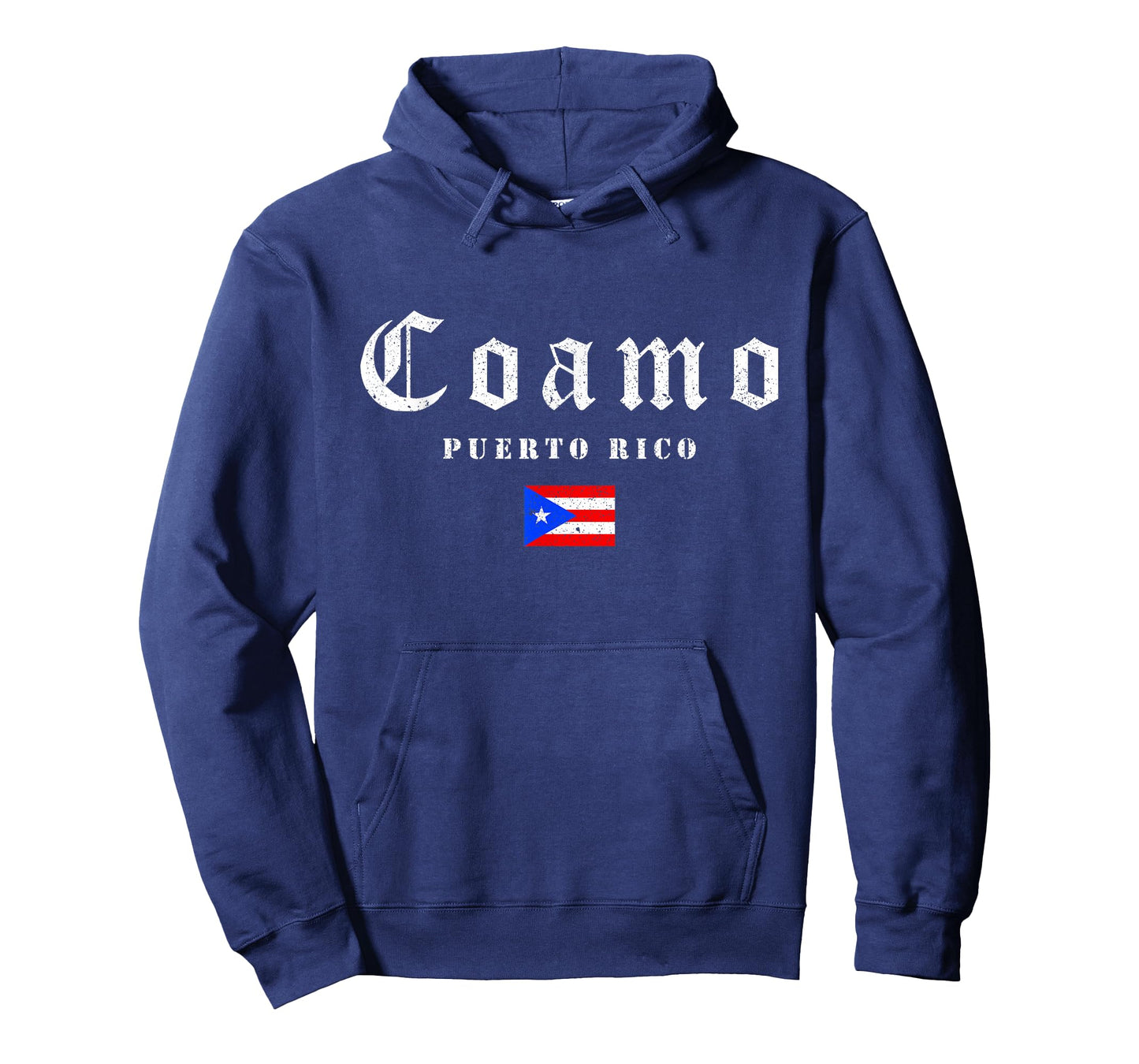 Vintage Coamo Puerto Rico Flag Pride Home Root Travel T-Shirt