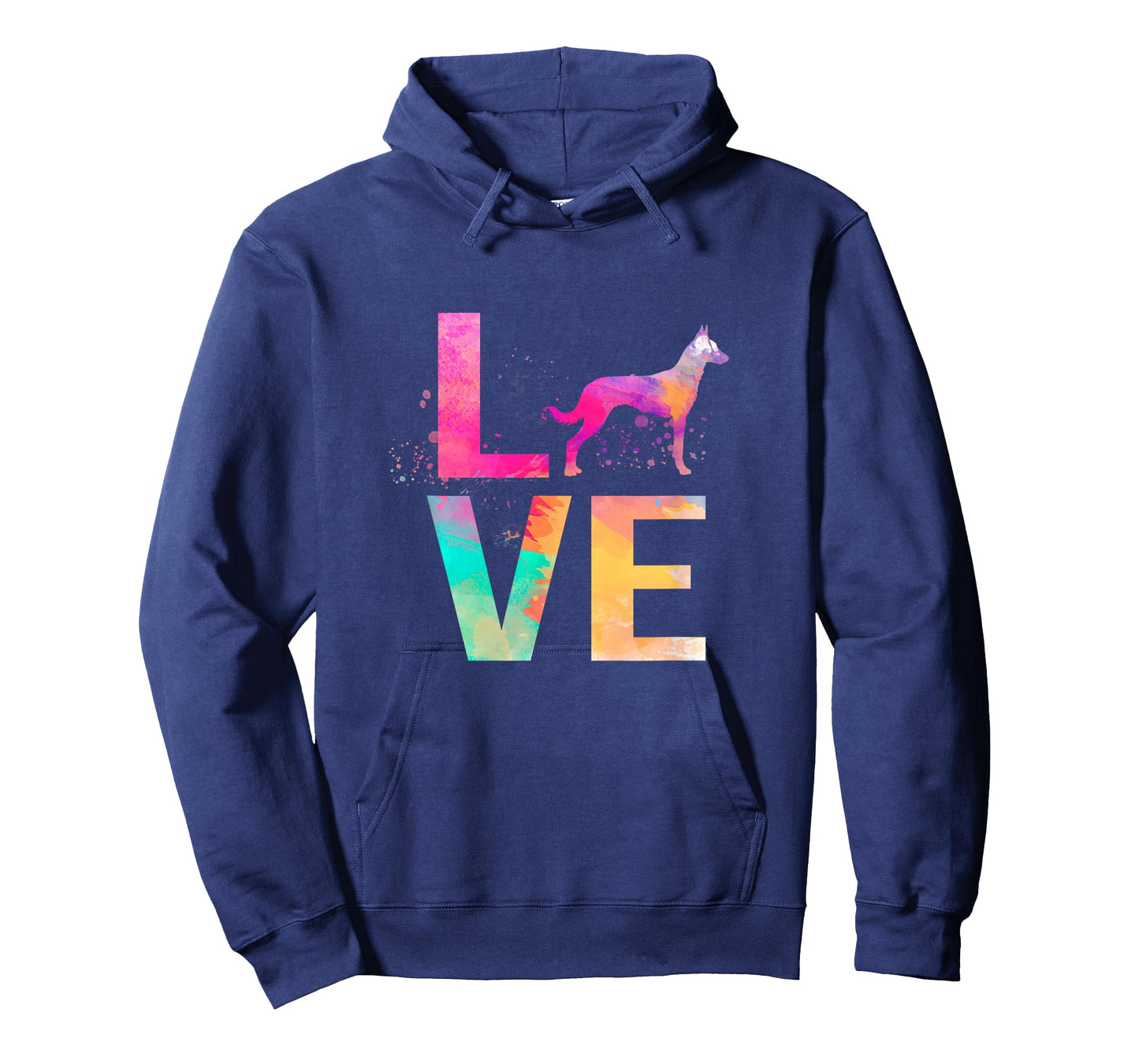 Colorful Belgian Malinois Dog Mom Gifts Belgian Malinois T-Shirt