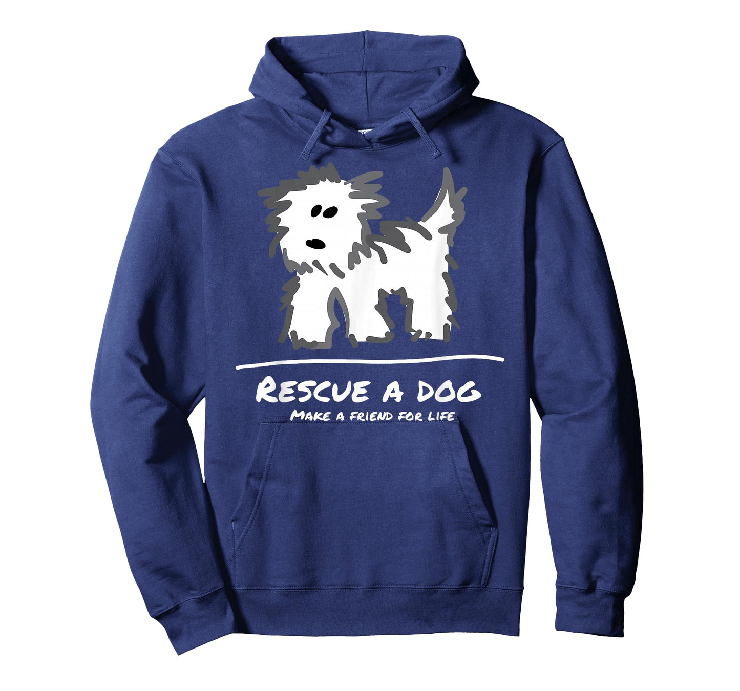 Rescue a Dog T-Shirt, Don't Shop Adopt! Animal Lover T-Shirt