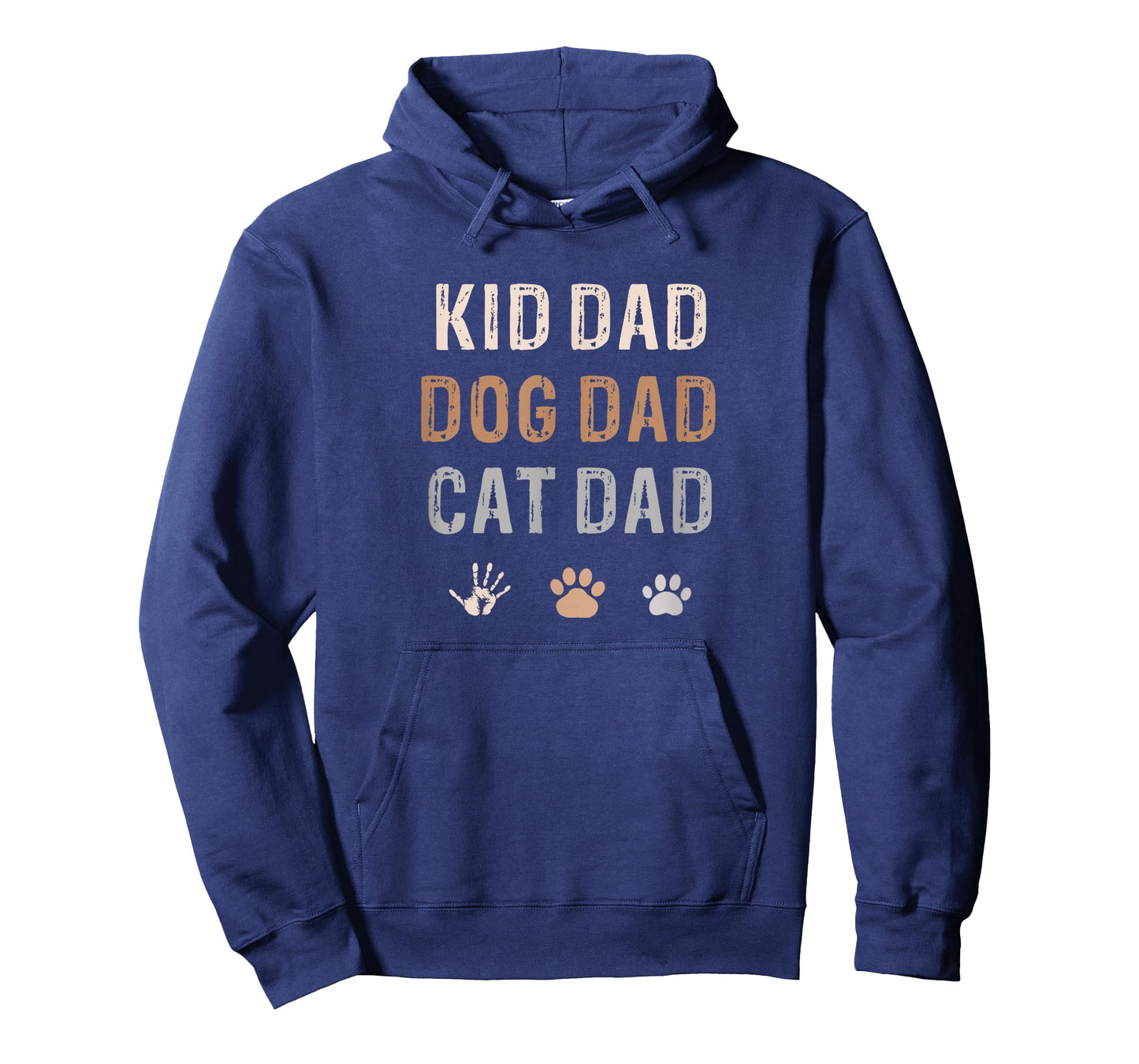 Funny Kid, Dog, Cat Dad Shirt Fur Papa Parent Father's Day T-Shirt