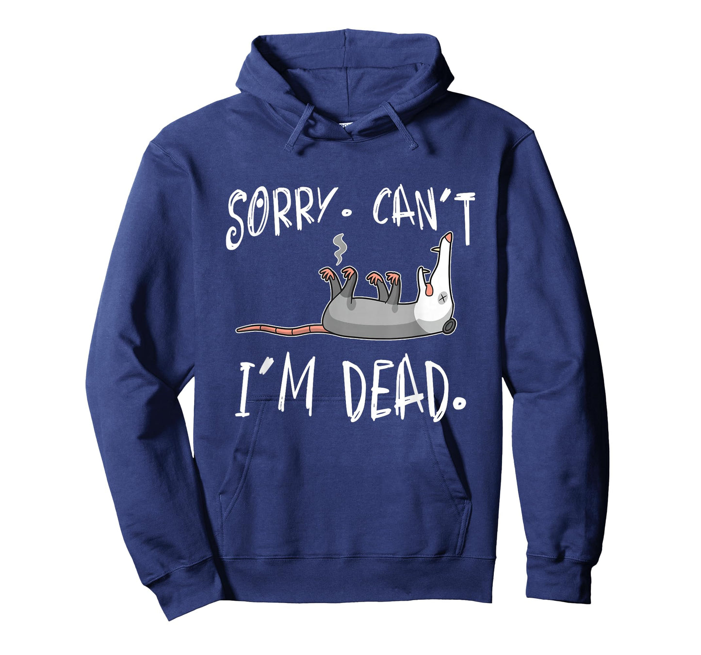 Funny Sorry Can't Possum Dead Opossum Fake Death Trash Meme T-Shirt