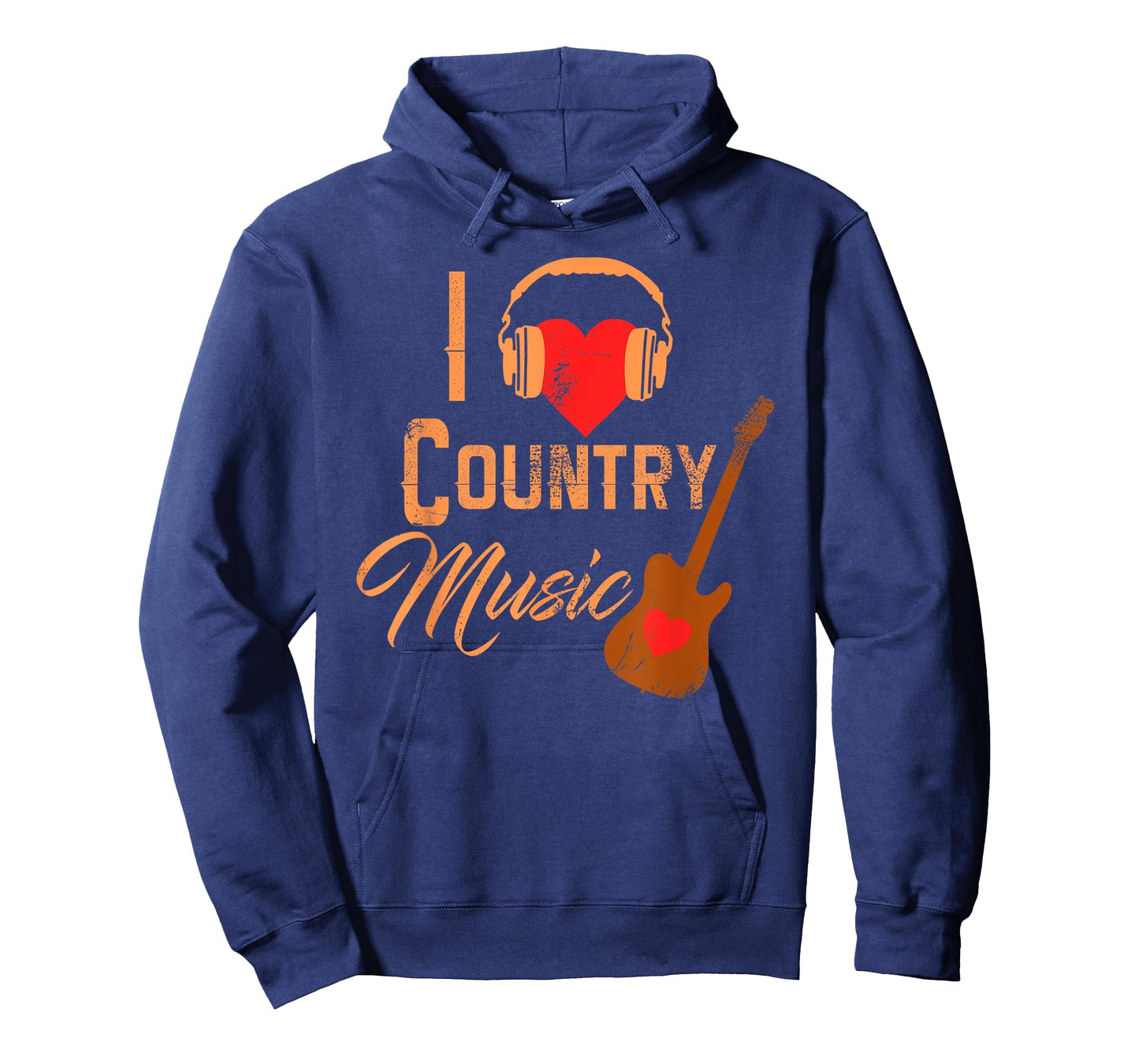 I Love Country Music Shirt Heart Design Country Western Tee T-Shirt