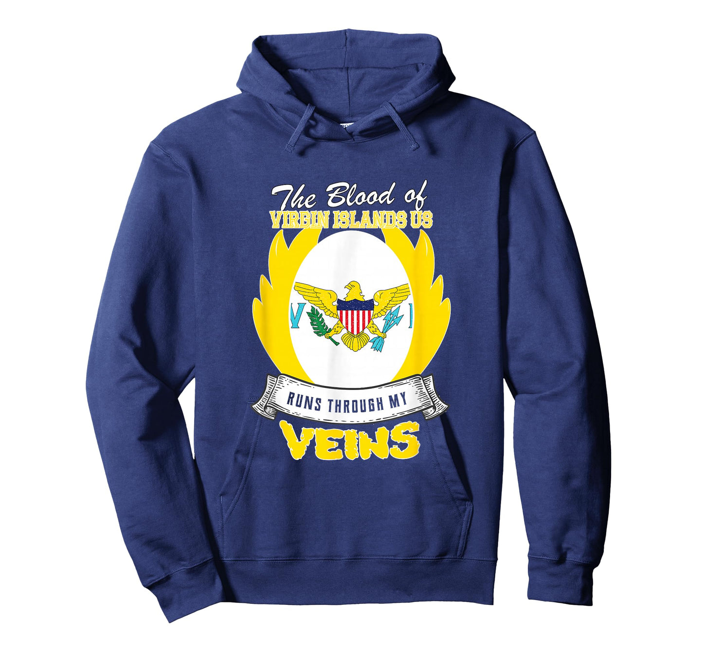 virgin islands us in my Veins T-Shirt
