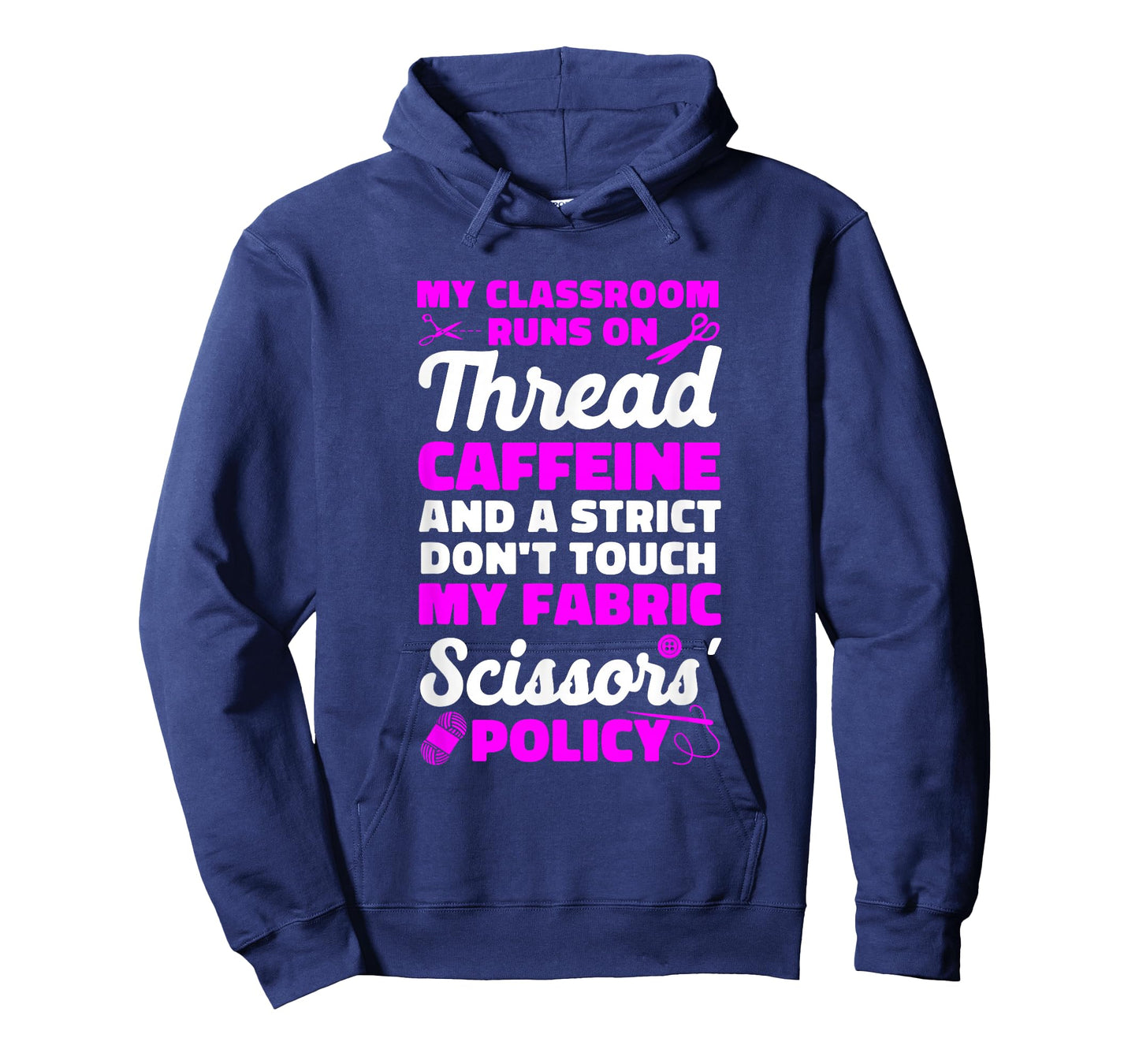 My Classroom Runs On Caffeine and Scissors T-Shirt