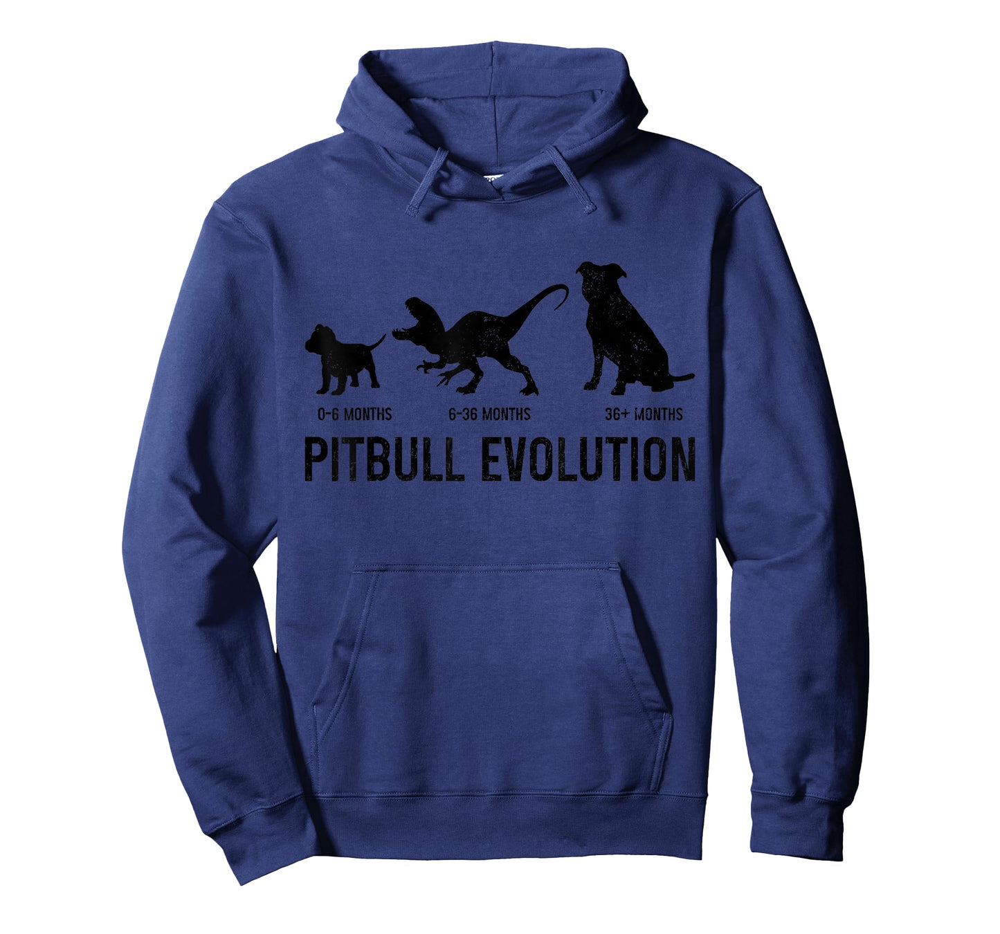 Pitbull Evolution Funny Dog Lover Puppy Pitbull Mom Dad T-Shirt