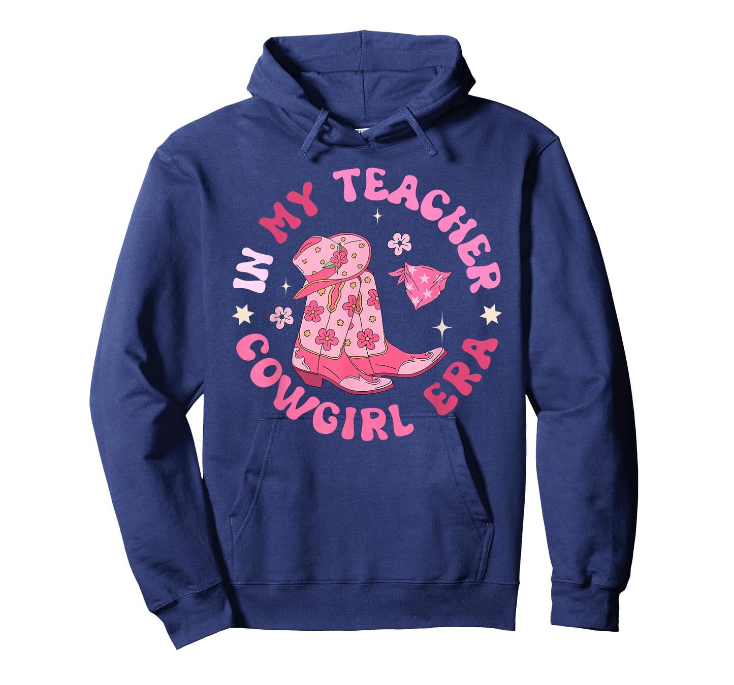 In My Teacher Cowgirl Era Pink Western Howdy Back To School T-Shirt