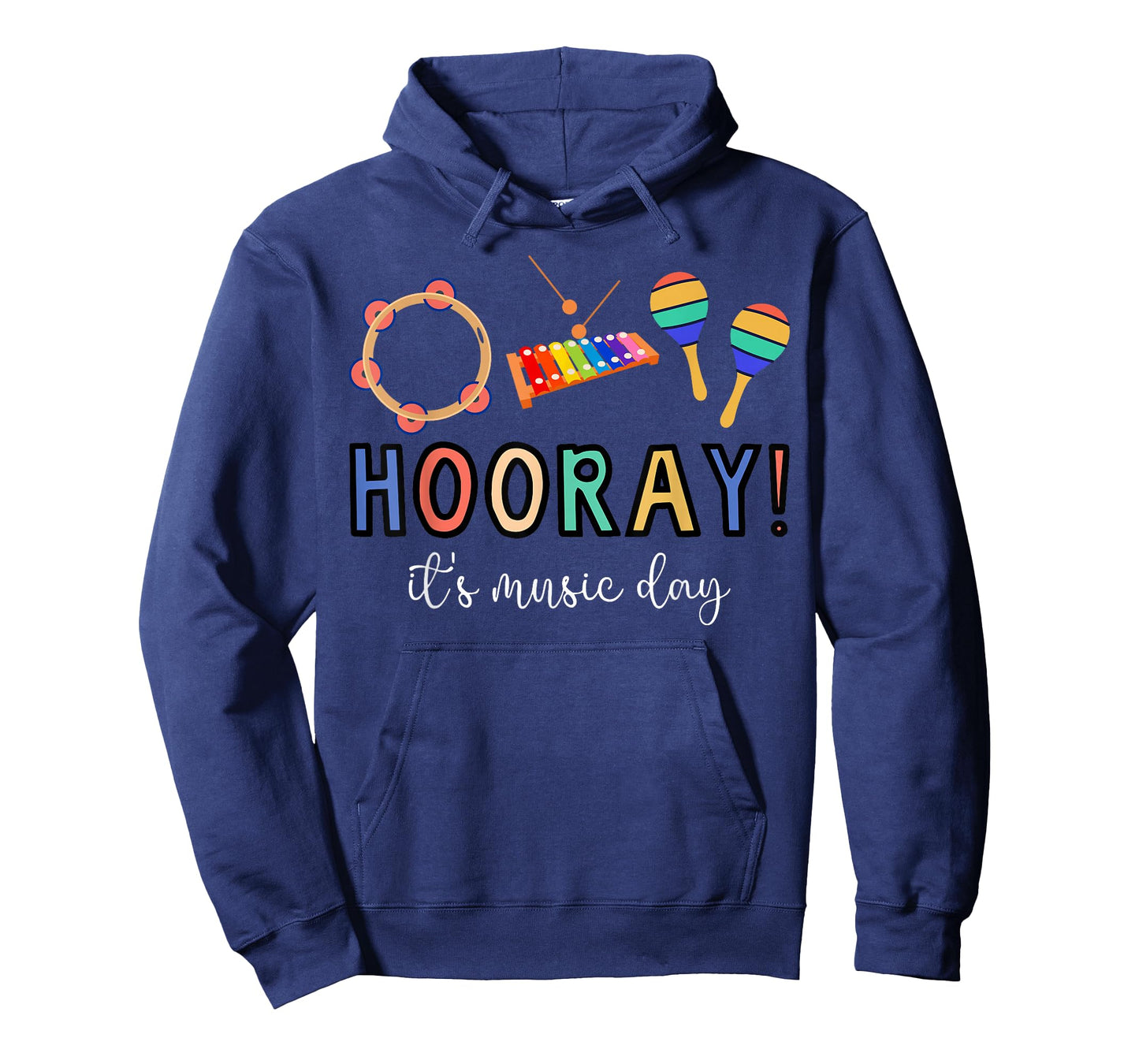Hooray It's Music Day Music Lover Appreciation Music Teacher T-Shirt