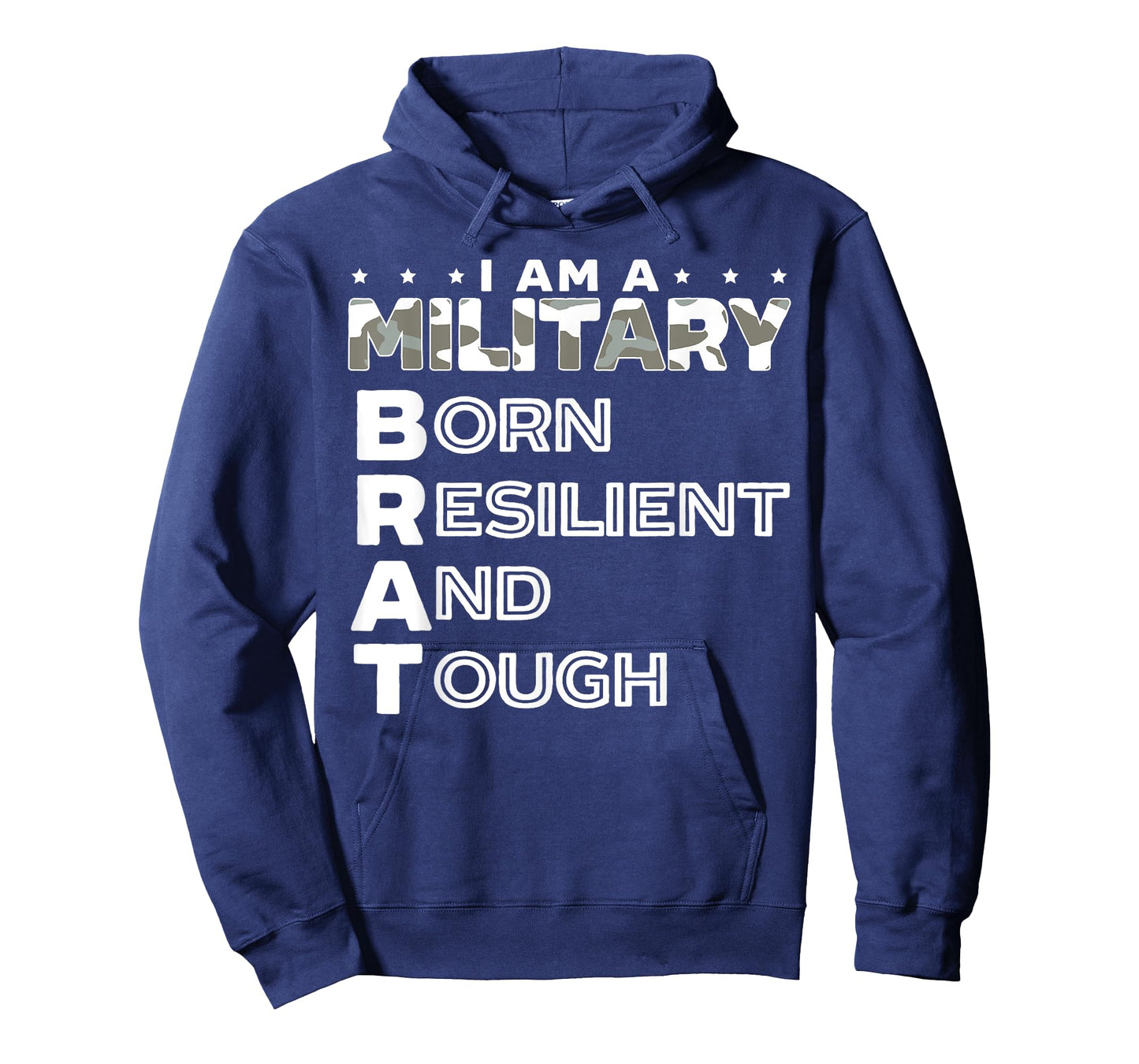 I Am A Military Brat Veteran Soldier Military Child Month T-Shirt