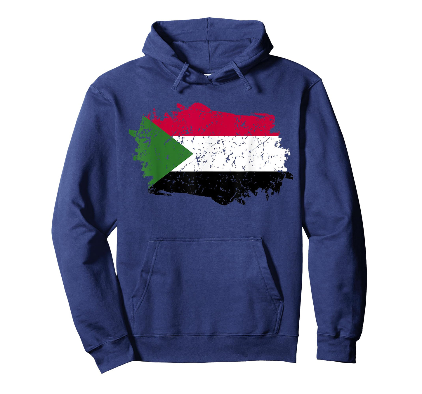 Sudan Flag Design Grunge Country Flag Sudan T-Shirt