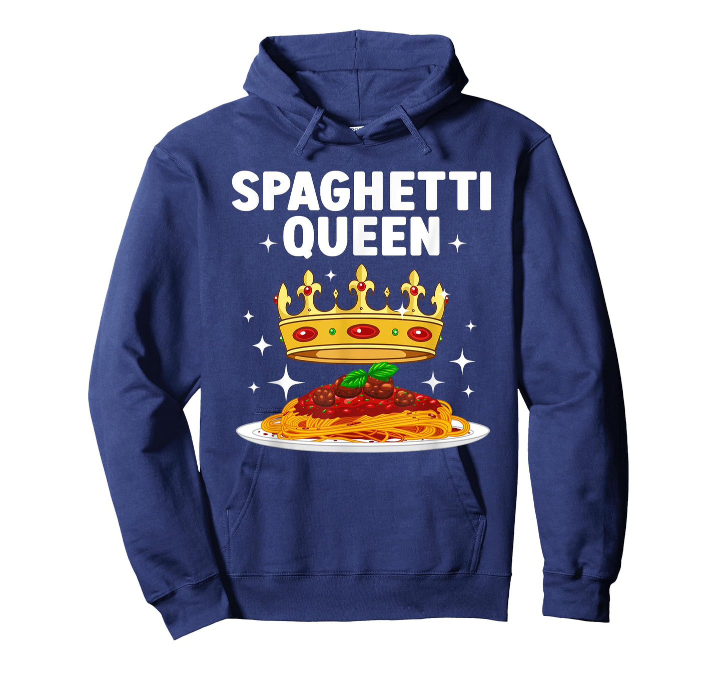 Best Spaghetti Queen Design For Women Girls Spaghetti Lovers T-Shirt