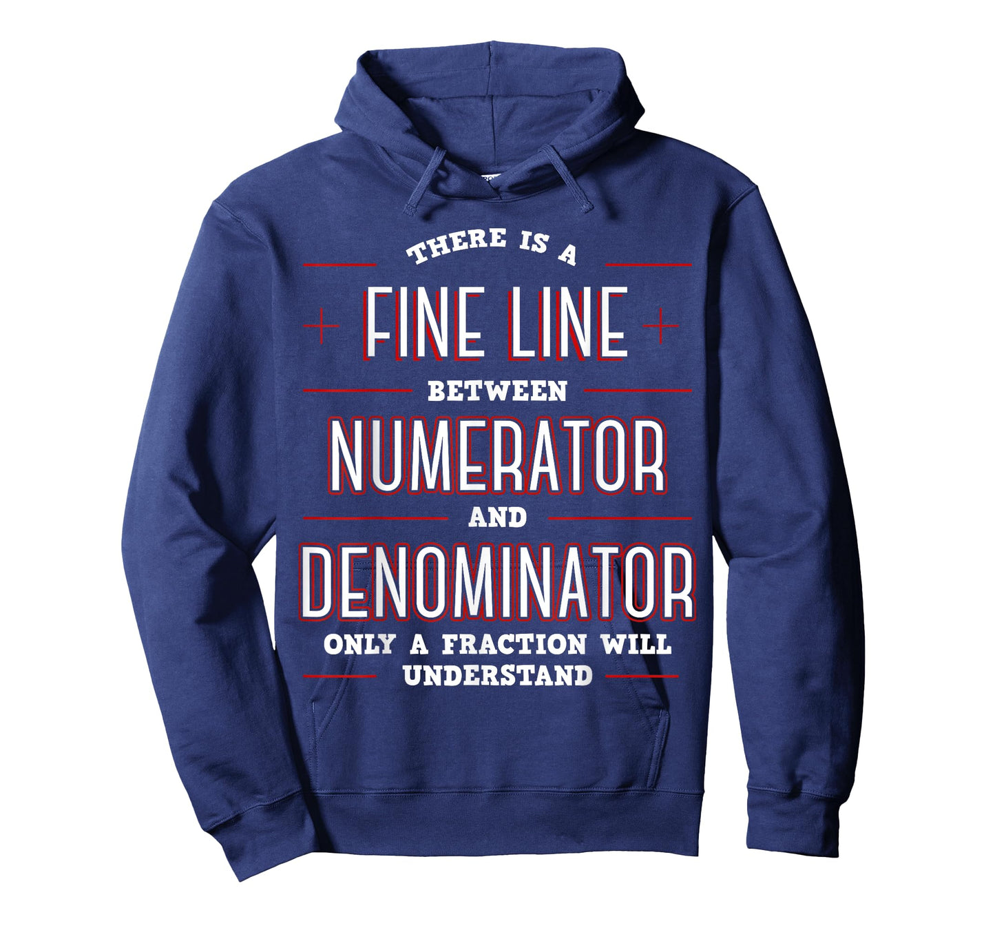 Cool Math Apparel Black Math Algebraic Fractions Number Ratios Integers Division T-Shirt