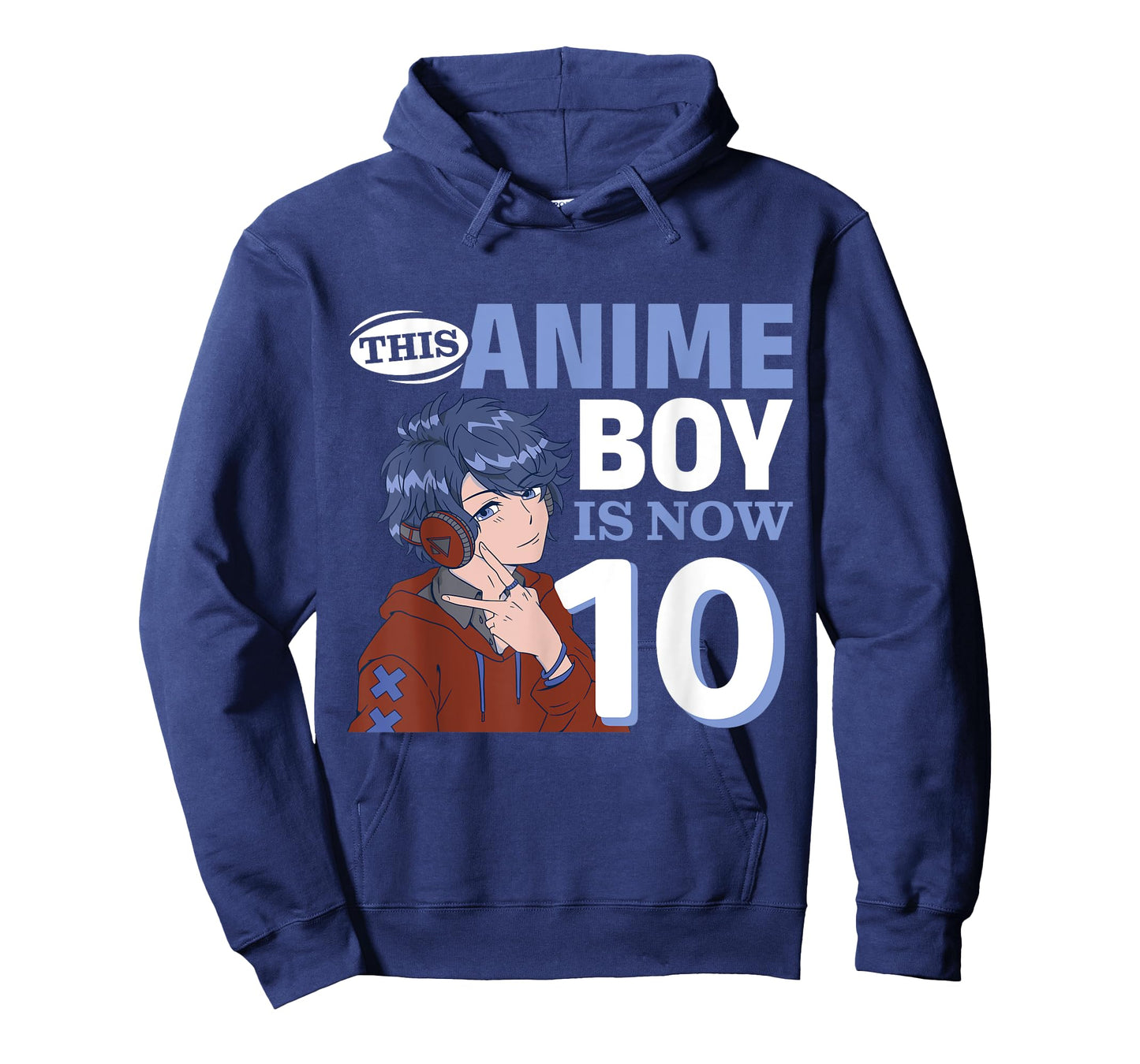 This Anime Boy Is Now 10 Years Old Anime 10 th Birthday T-Shirt