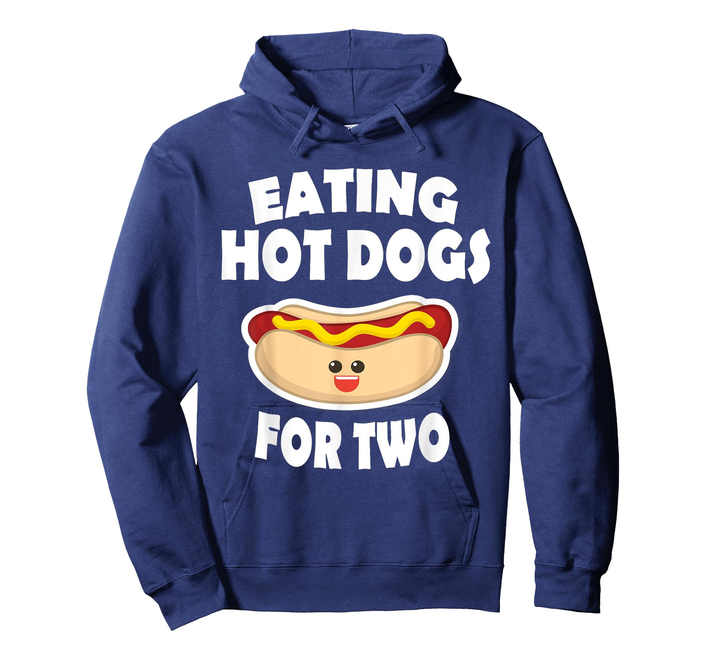 Eating Hot Dogs For Two Pregnant Funny Shirts Mom To Be T-Shirt