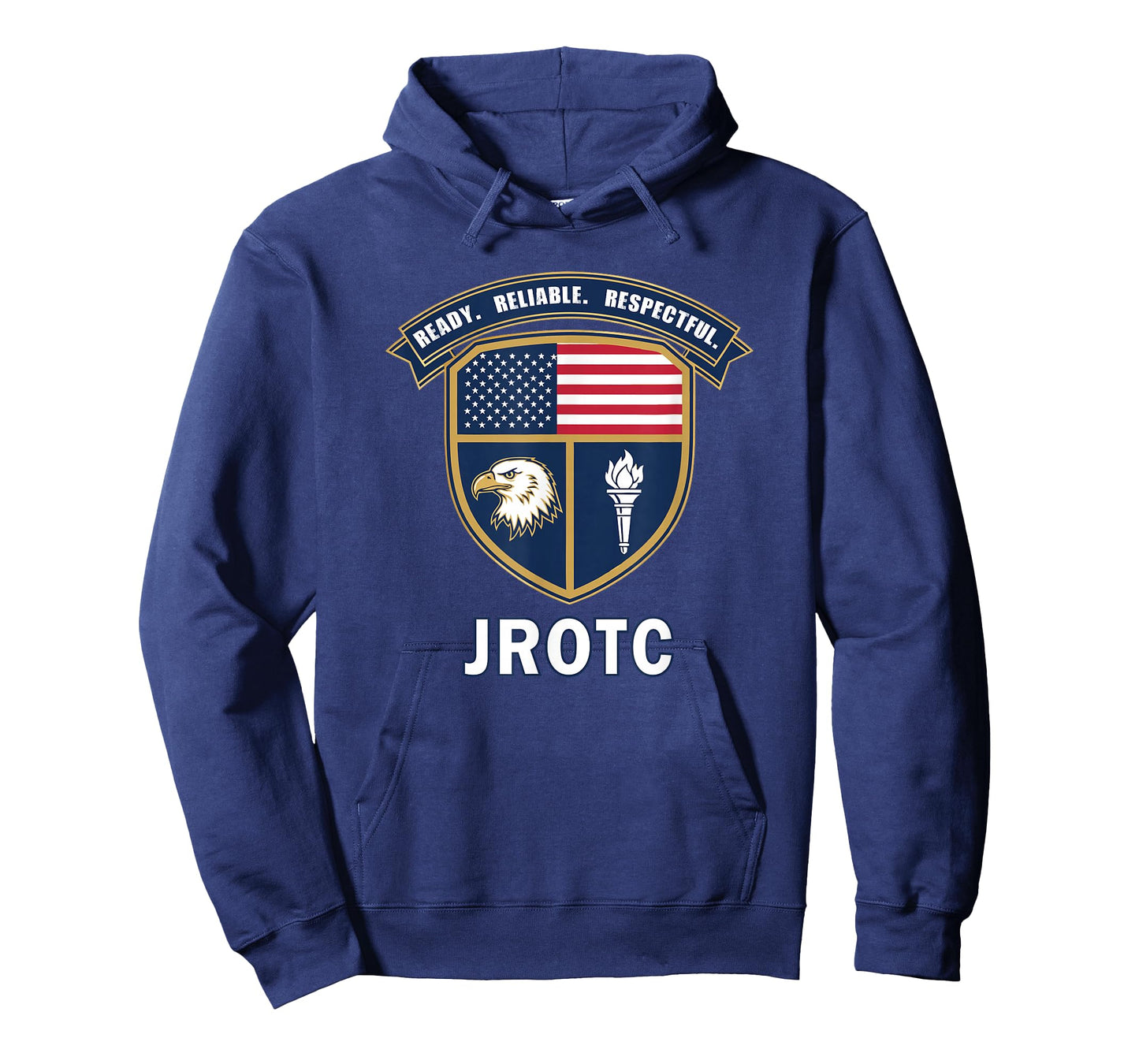 JROTC Patriotic Ready Reliable Respectful Cadet Design T-Shirt