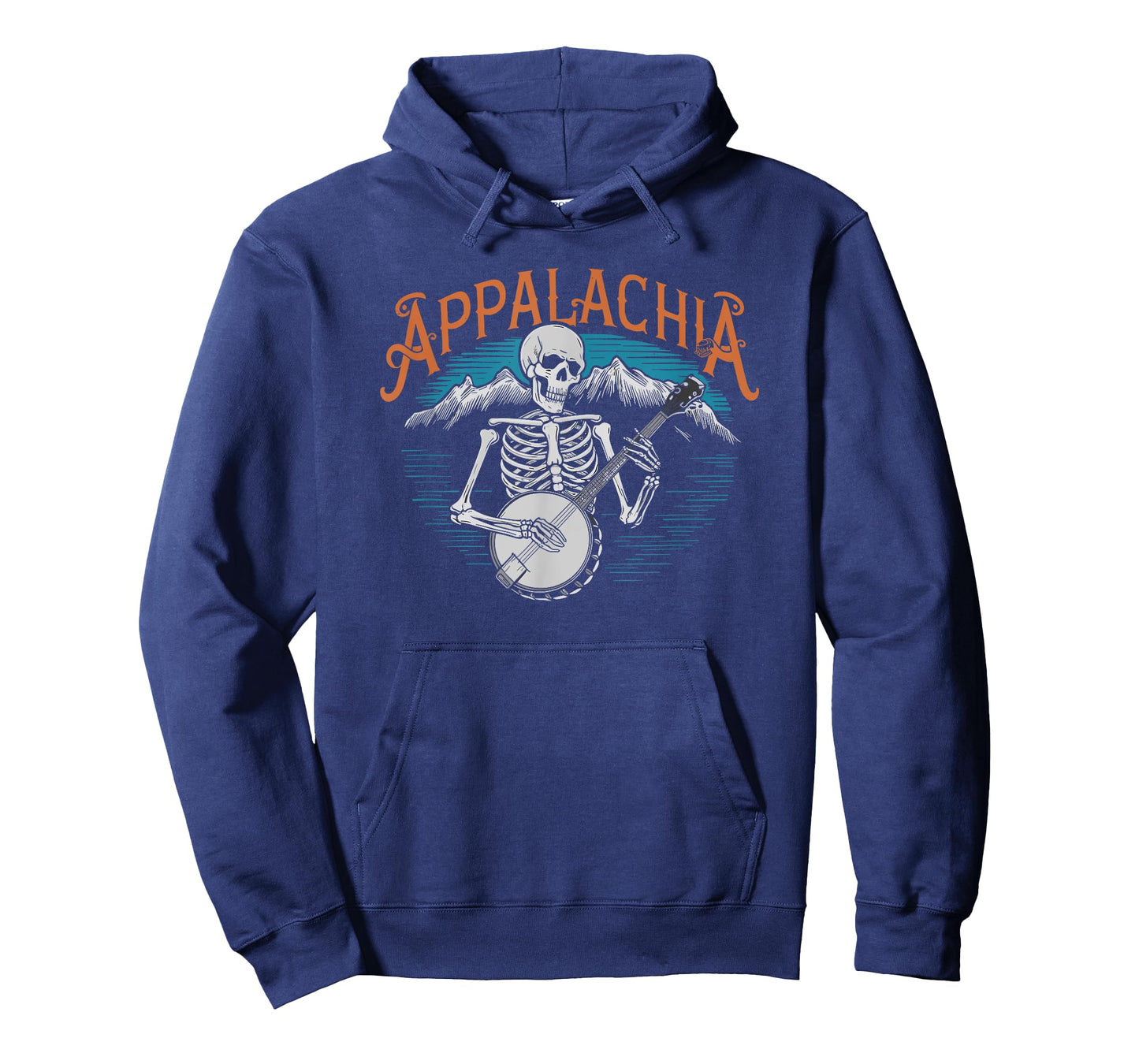 Bluegrass Banjo Skeleton, Appalachia Country Bluegrass Music T-Shirt