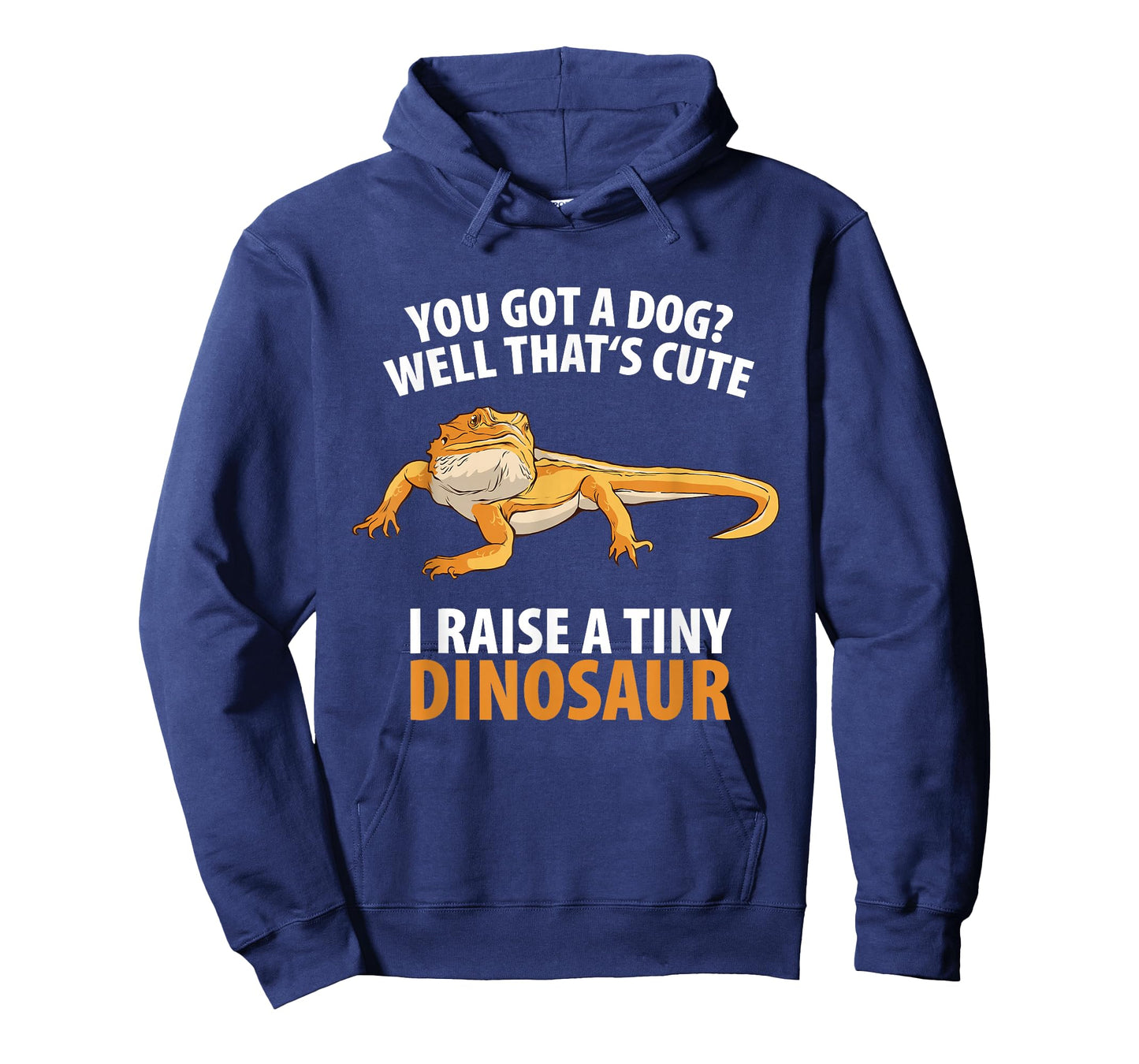 Bearded Dragon Dinosaur Lizard Wildlife Tees Unisex-Adults T-Shirt Black Small You Got A Dog Well That's Cute I Raise A Tiny Dinosaur
