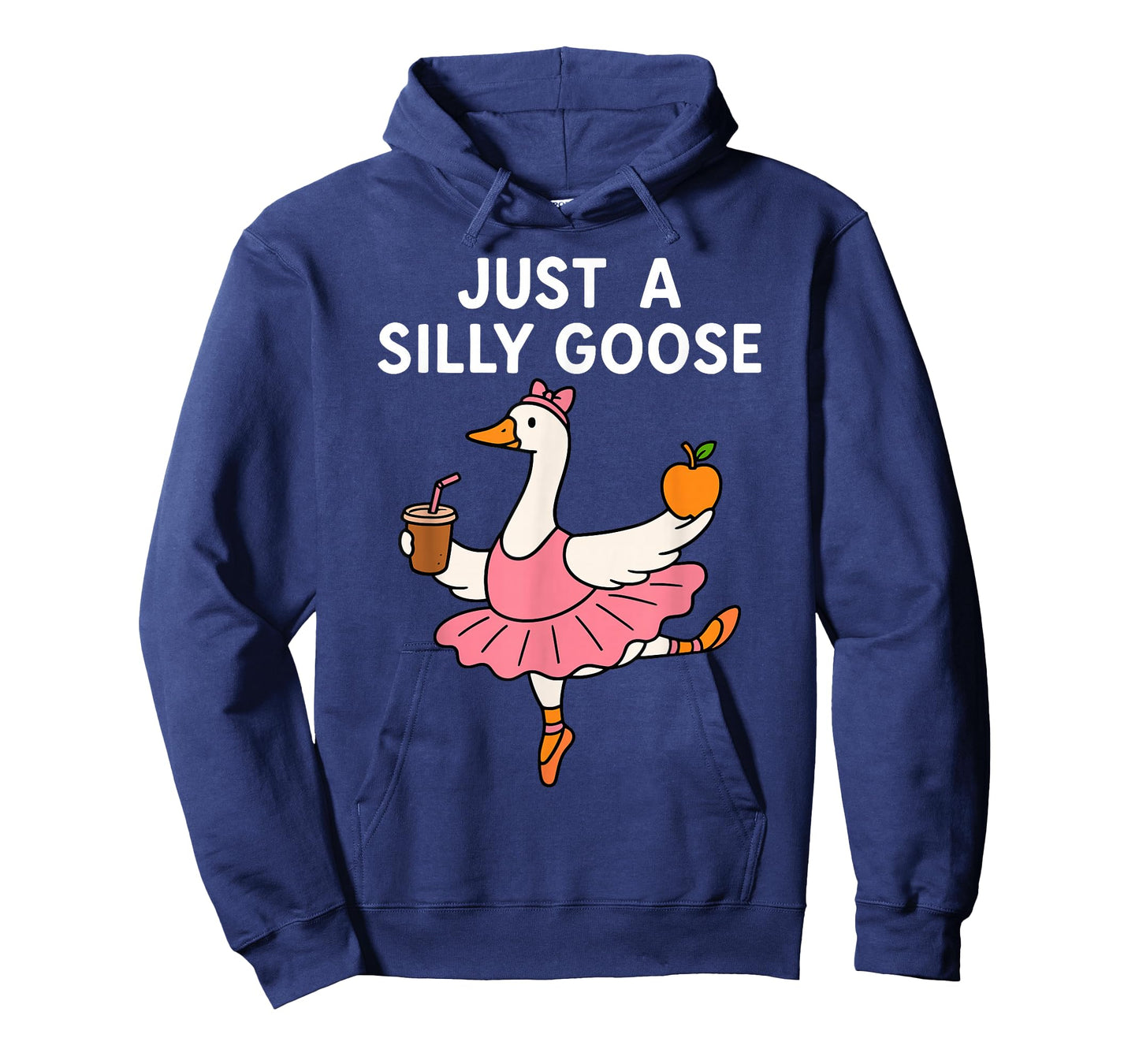 Just A Silly Goose Ballerina Ballet Dancing Dance Goose Mom T-Shirt