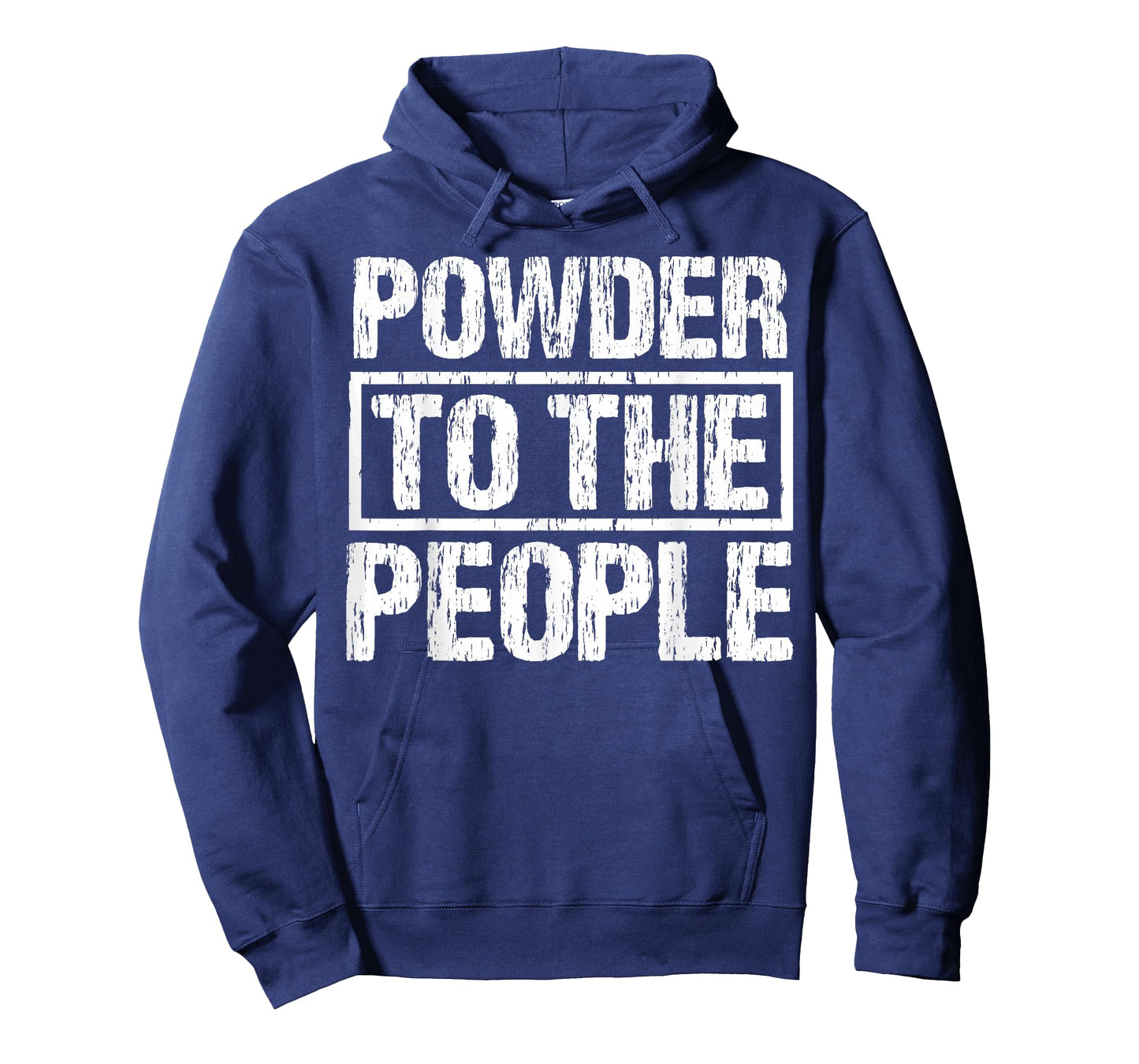 Funny Snowboard Powder To The People Winter Sports Alpine T-Shirt