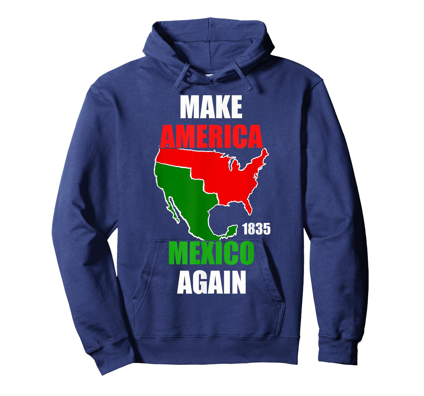 Make America Mexico Again Mexican Pride Funny Mexican Flag T-Shirt