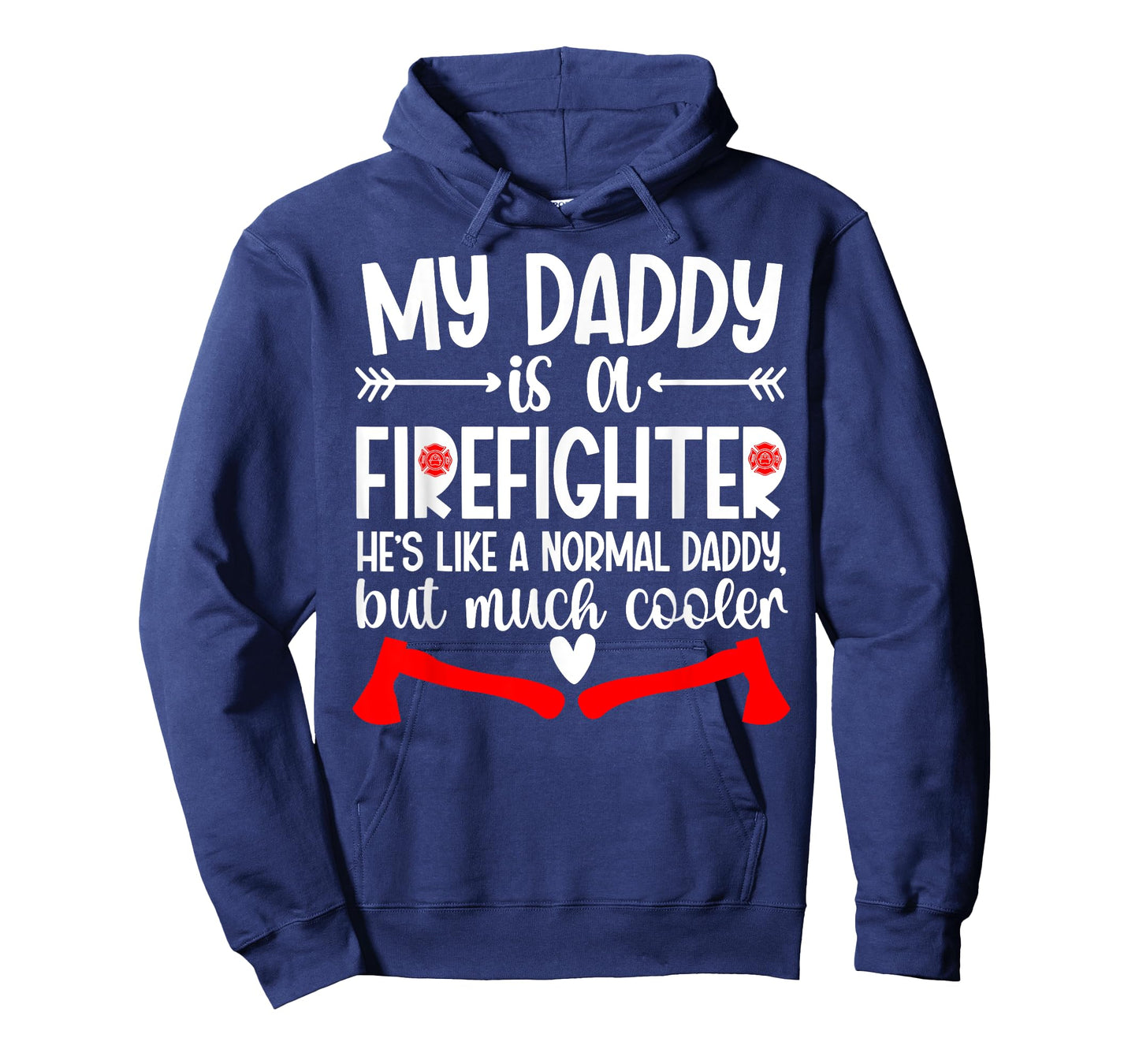 My Daddy Is A Firefighter Daughter Fire Daughter T-Shirt