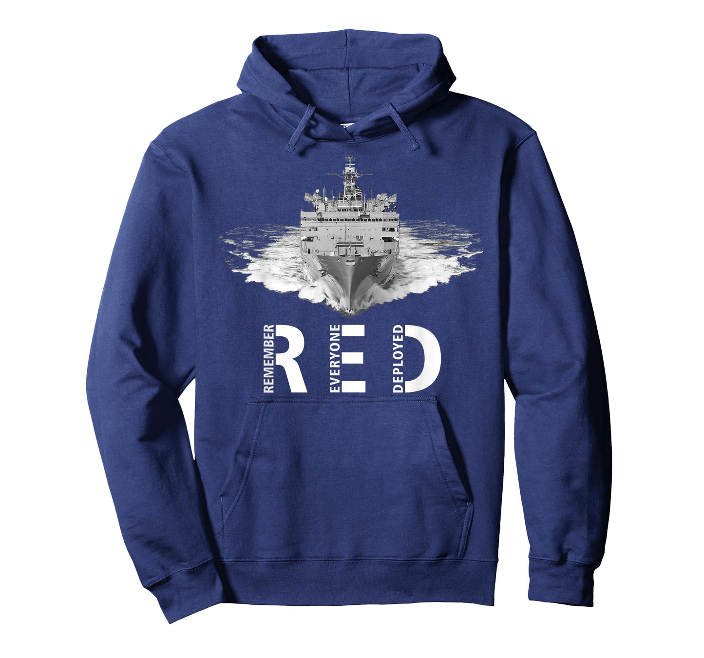 RED Friday Remember Everyone Deployed Military Ship T-Shirt