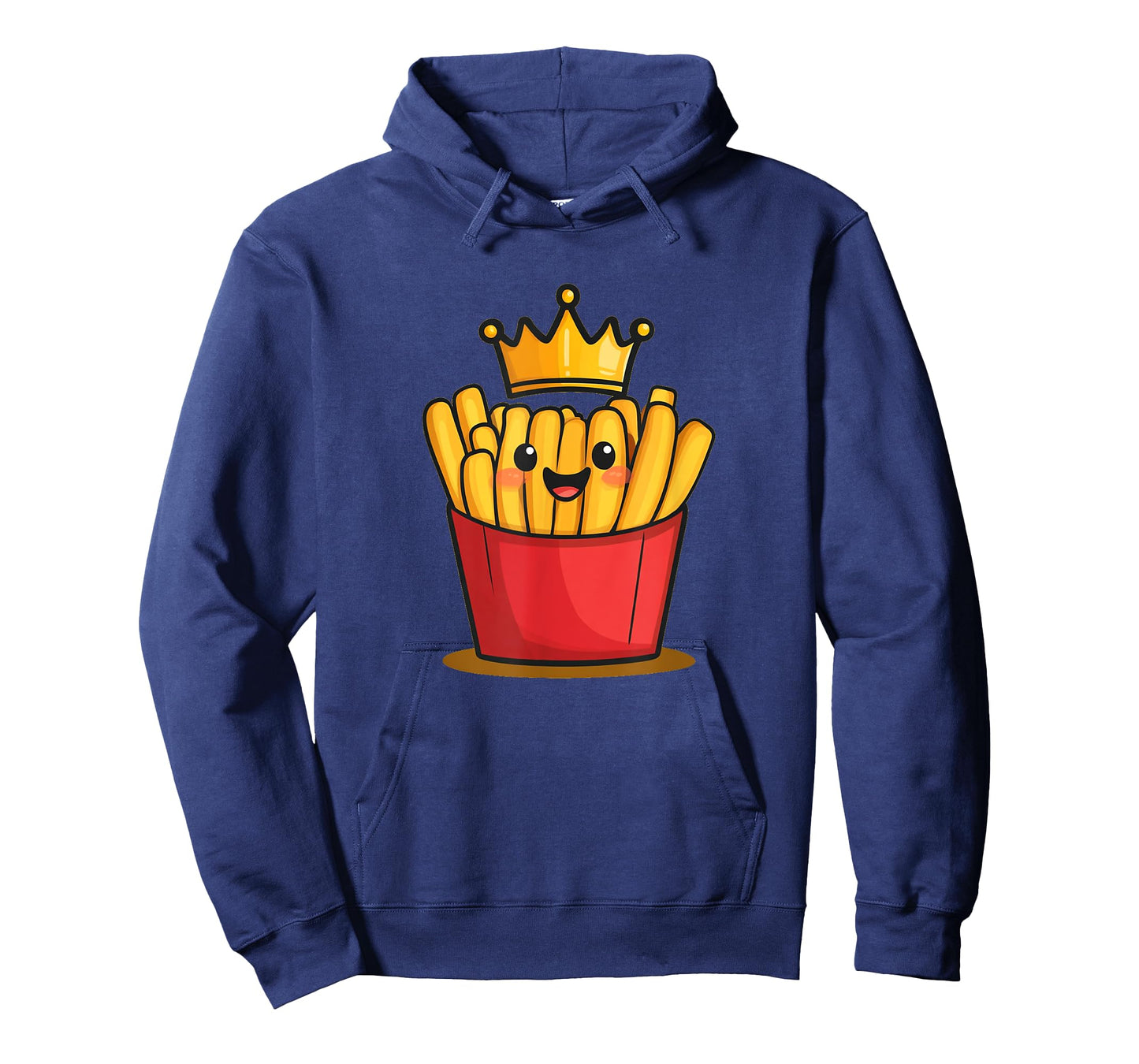Nice French Fries with Crown for Boys and Girls T-Shirt
