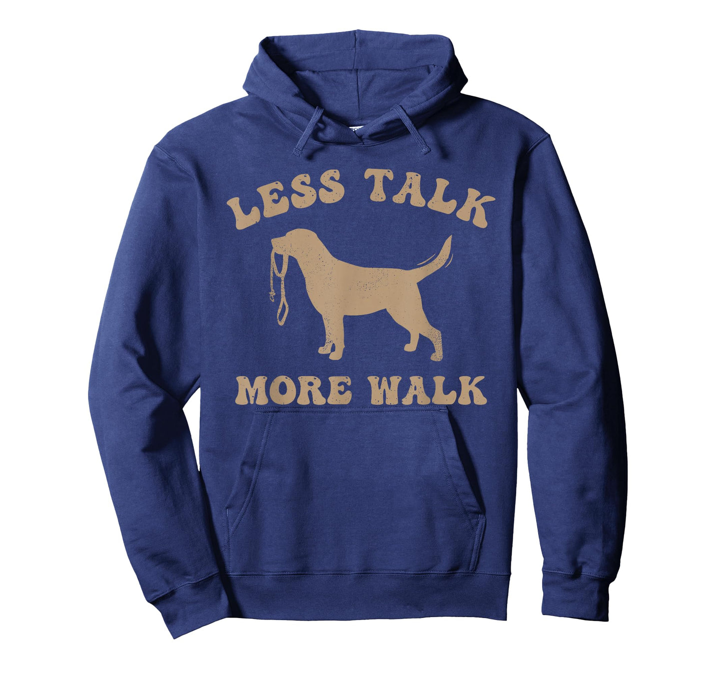 Less Talk More Walk Funny Dog Design T-Shirt