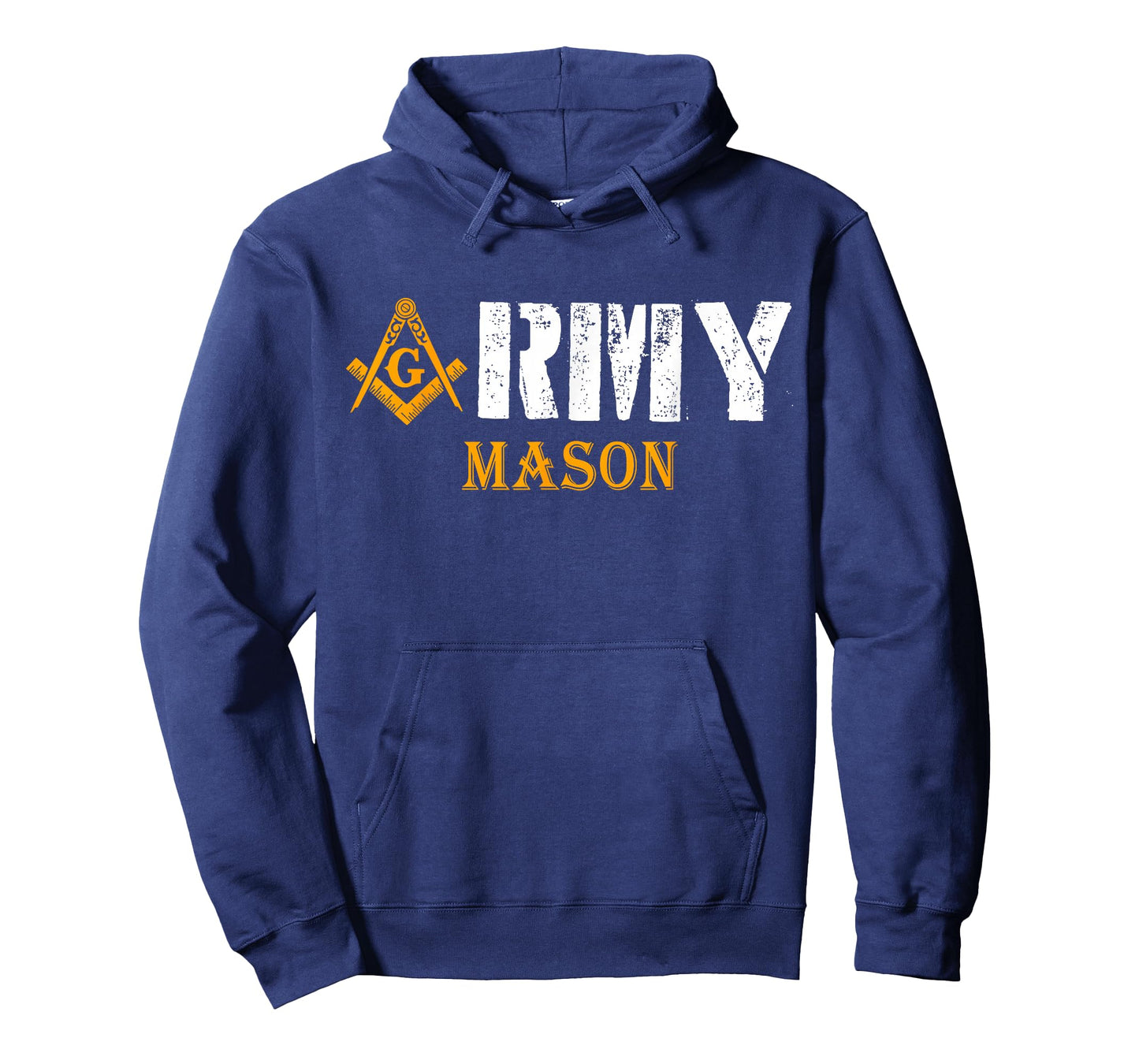 Freemason Army Compass & Square Masonic Symbol Vintage T-Shirt