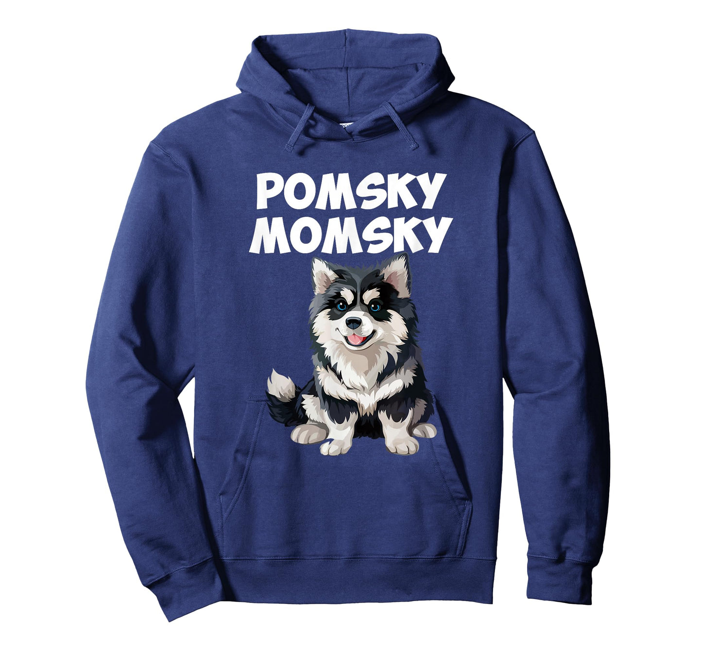 Pomsky Momsky dog T-Shirt for Men Women Girls Kids