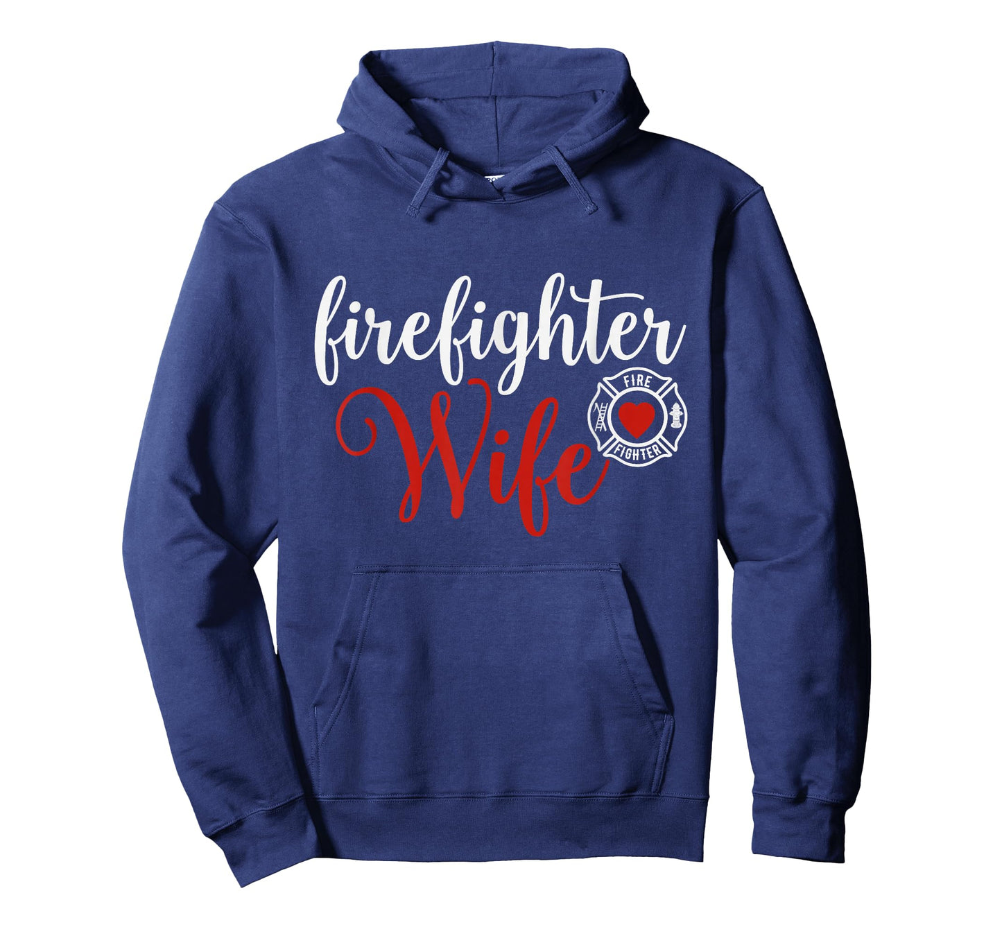 Firefighter Wife Gift for Husband Wife. T-Shirt