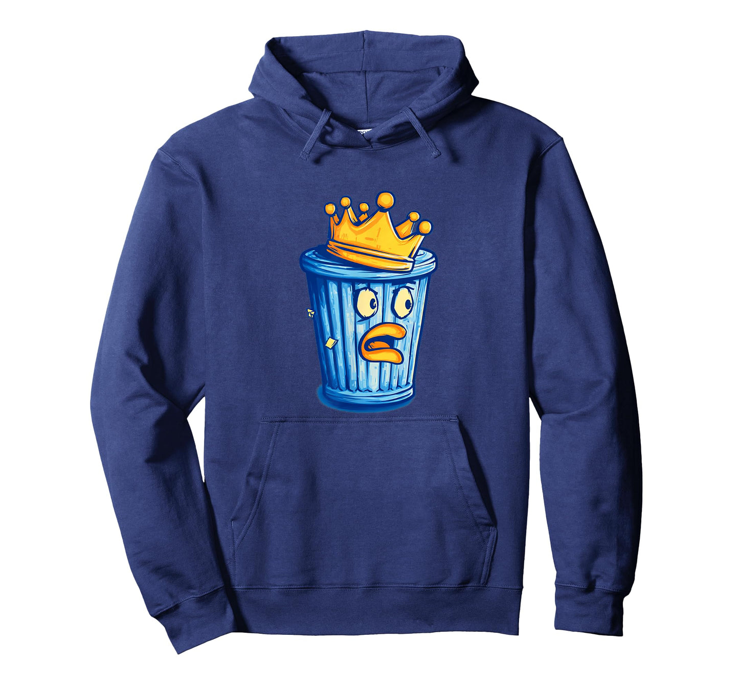 Awesome Trash Kingdom with Trash Can and Crown Costume T-Shirt