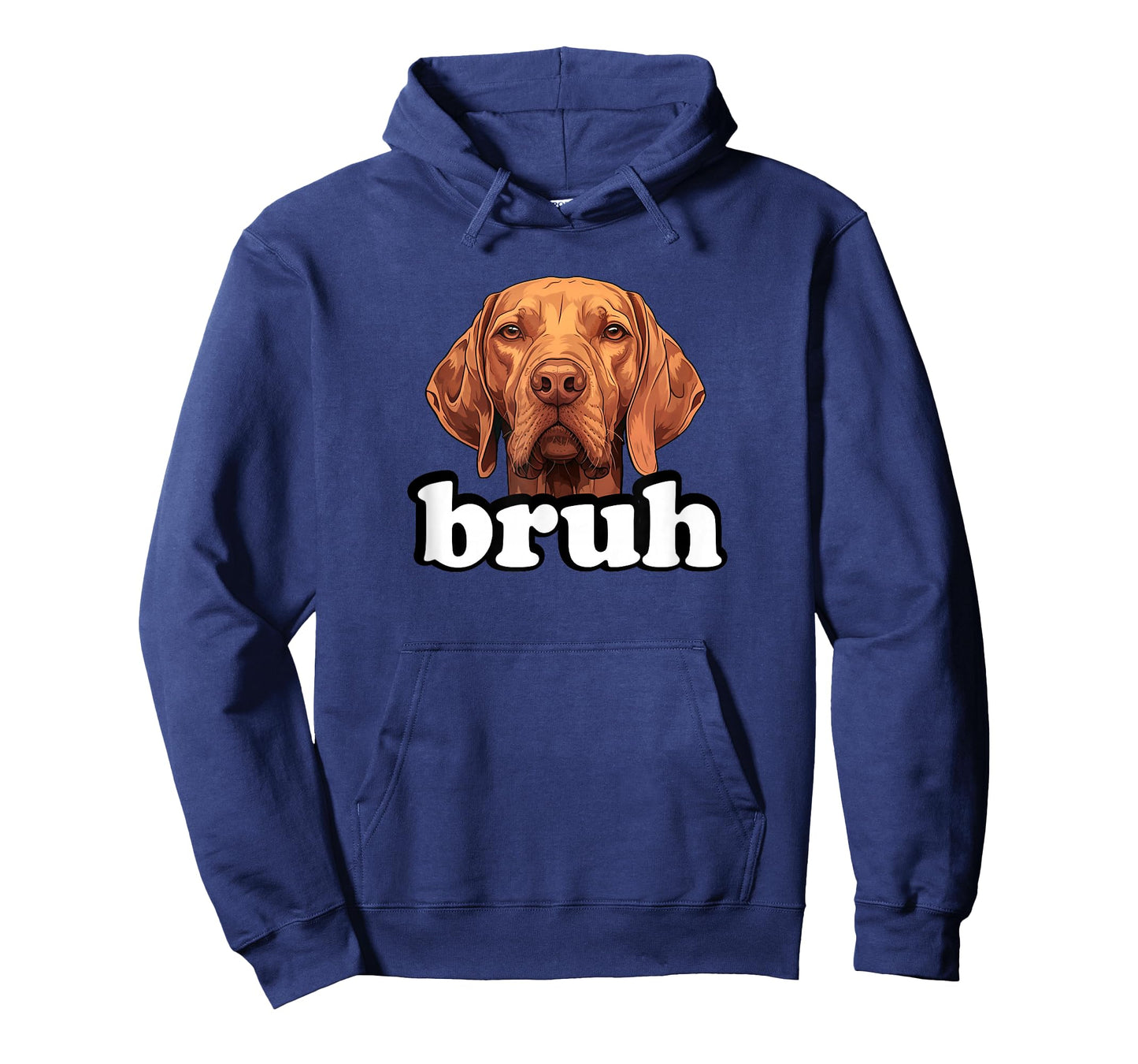 Mens Womens Kids Funny Bruh Vizsla Dog Lover T-Shirt