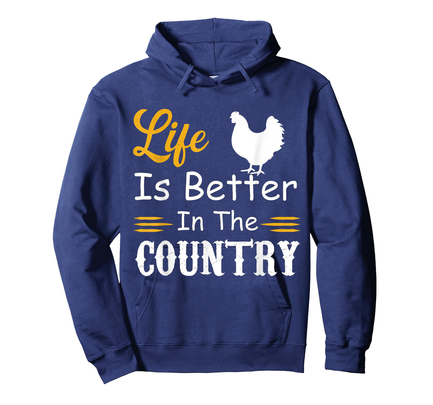 funny countryside lovers, Life is better in the country T-Shirt