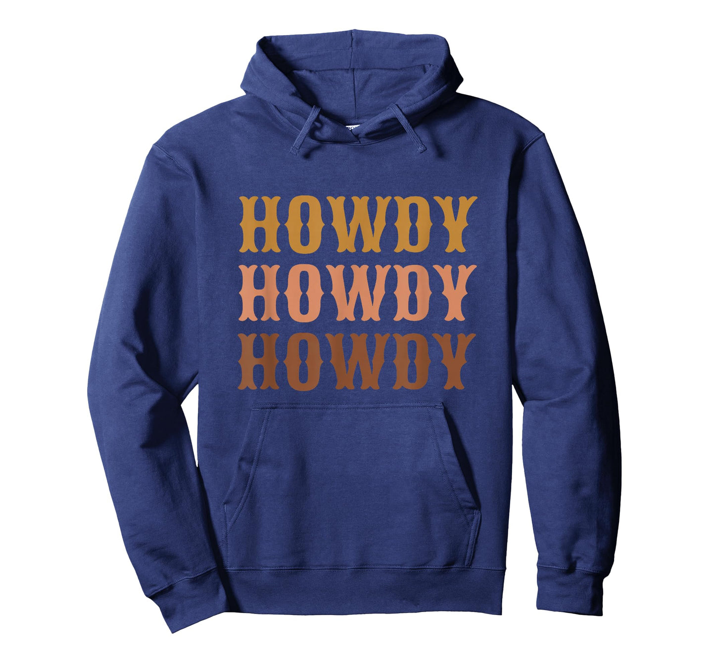 Vintage Brown Howdy Rodeo Western Country Texas Lover Gifts T-Shirt