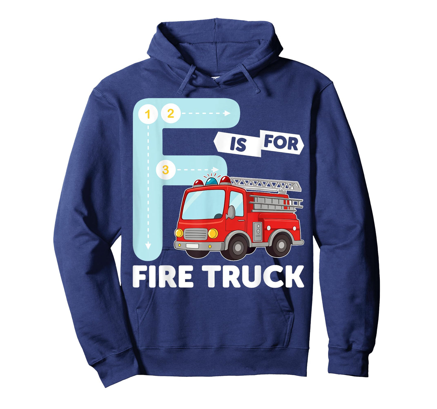Alphabet Student F is for Fire Truck Learning Abcs Teacher T-Shirt