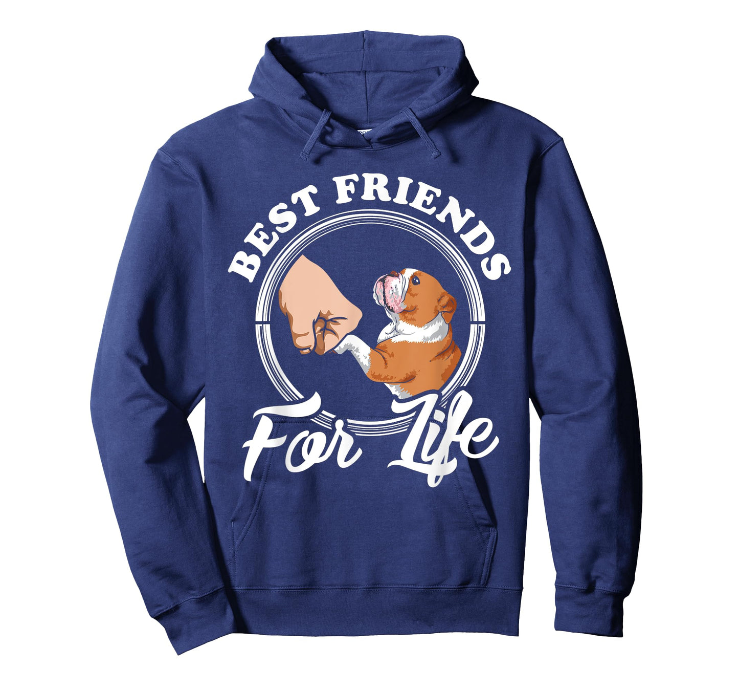 English Bulldog Lover Best Freinds Funny English Bulldog Men Women Kids T-Shirt