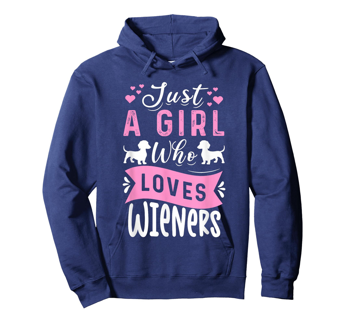 Funny Dachshund Just A Girl Who Loves Wieners Weiner Dog T-Shirt