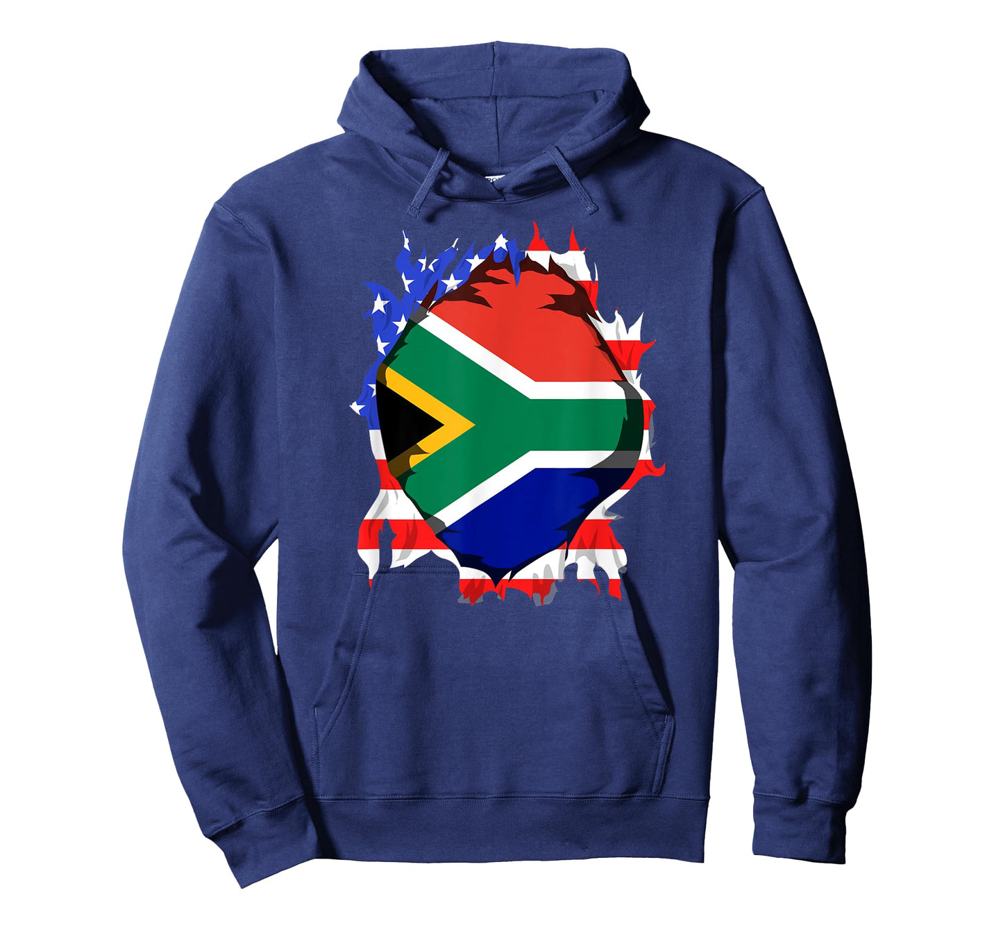 South Africa American Flag USA South African Roots Gifts T-Shirt for Women Kids Men