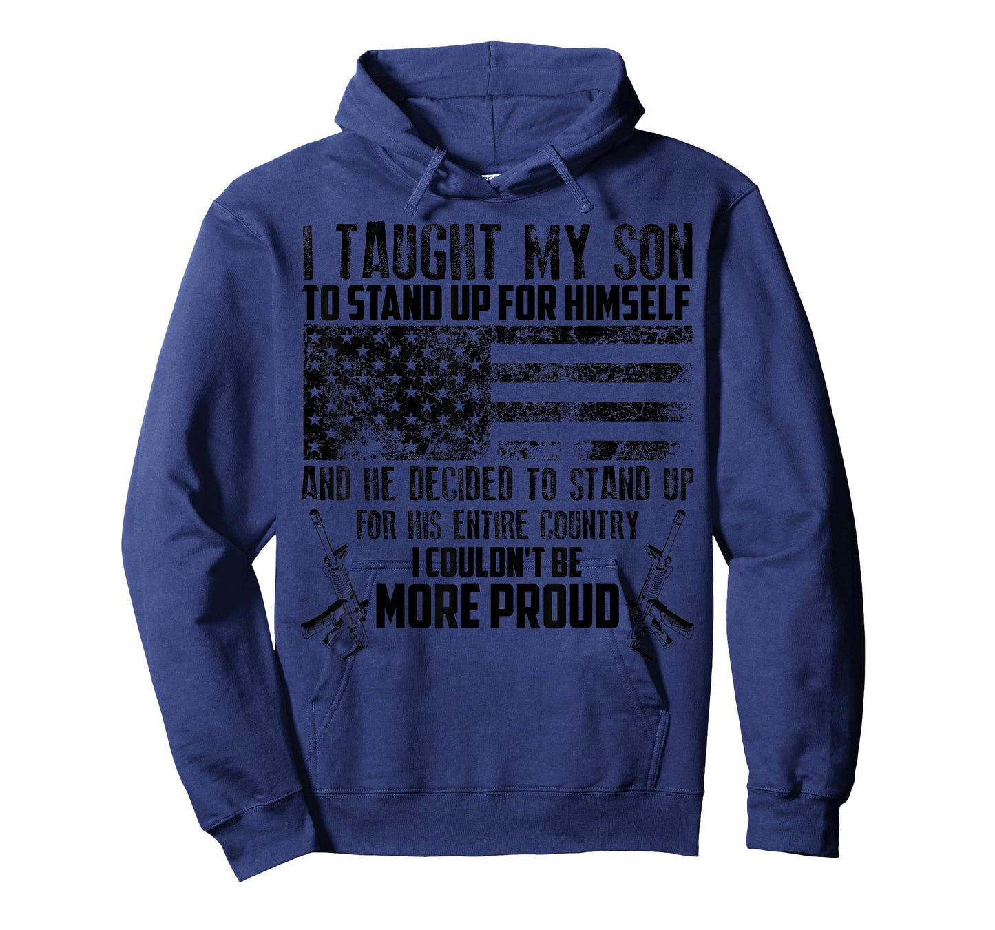 Cool I Taught My Son To Stand | Funny US Army Parents Gift T-Shirt