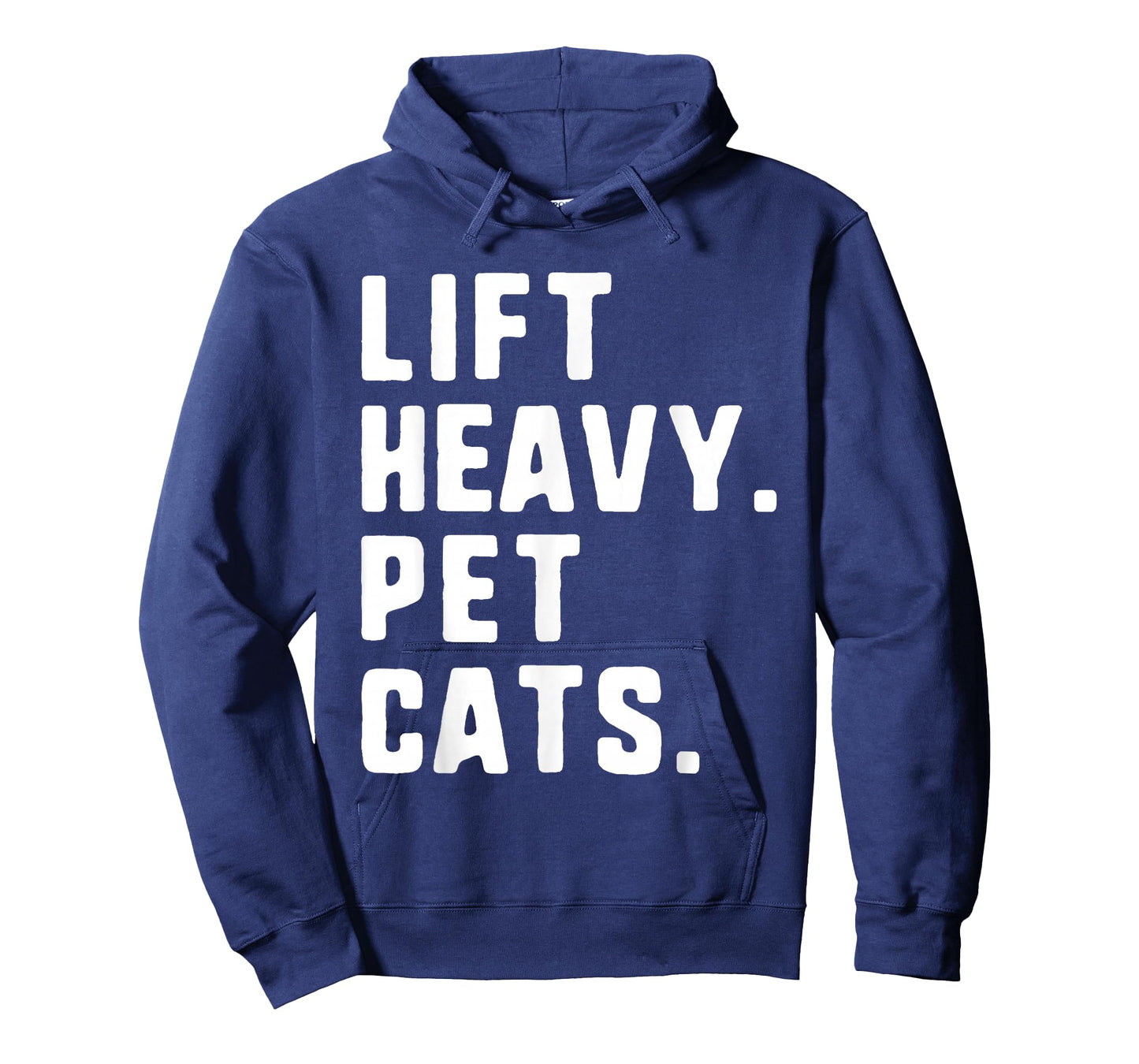 Lift Heavy Pet Cats Funny Gym Workout Weight Lifting T-Shirt