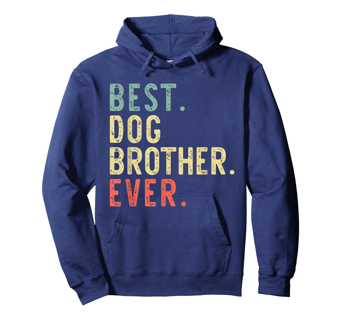 Best Dog Brother Ever Vintage Retro T-Shirt