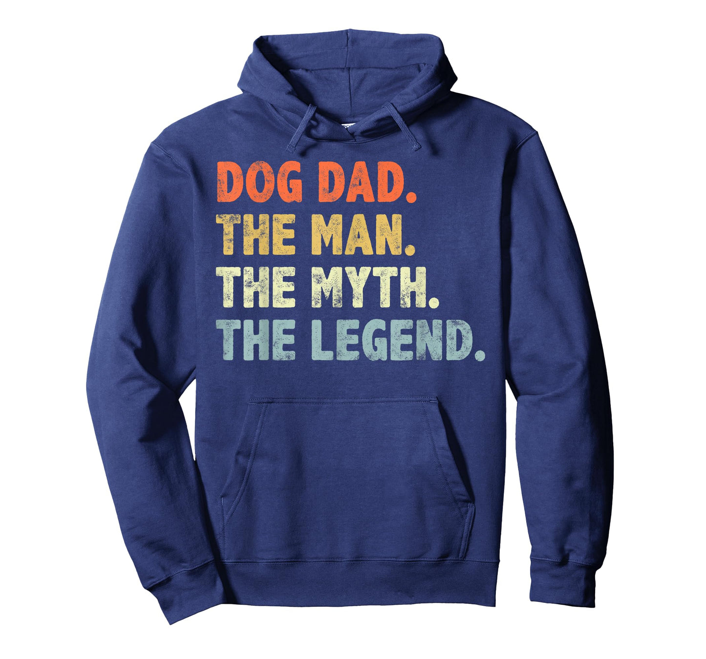 Dog Dad The Man Myth Legend Fathers Day for Dog Lover Dad T-Shirt