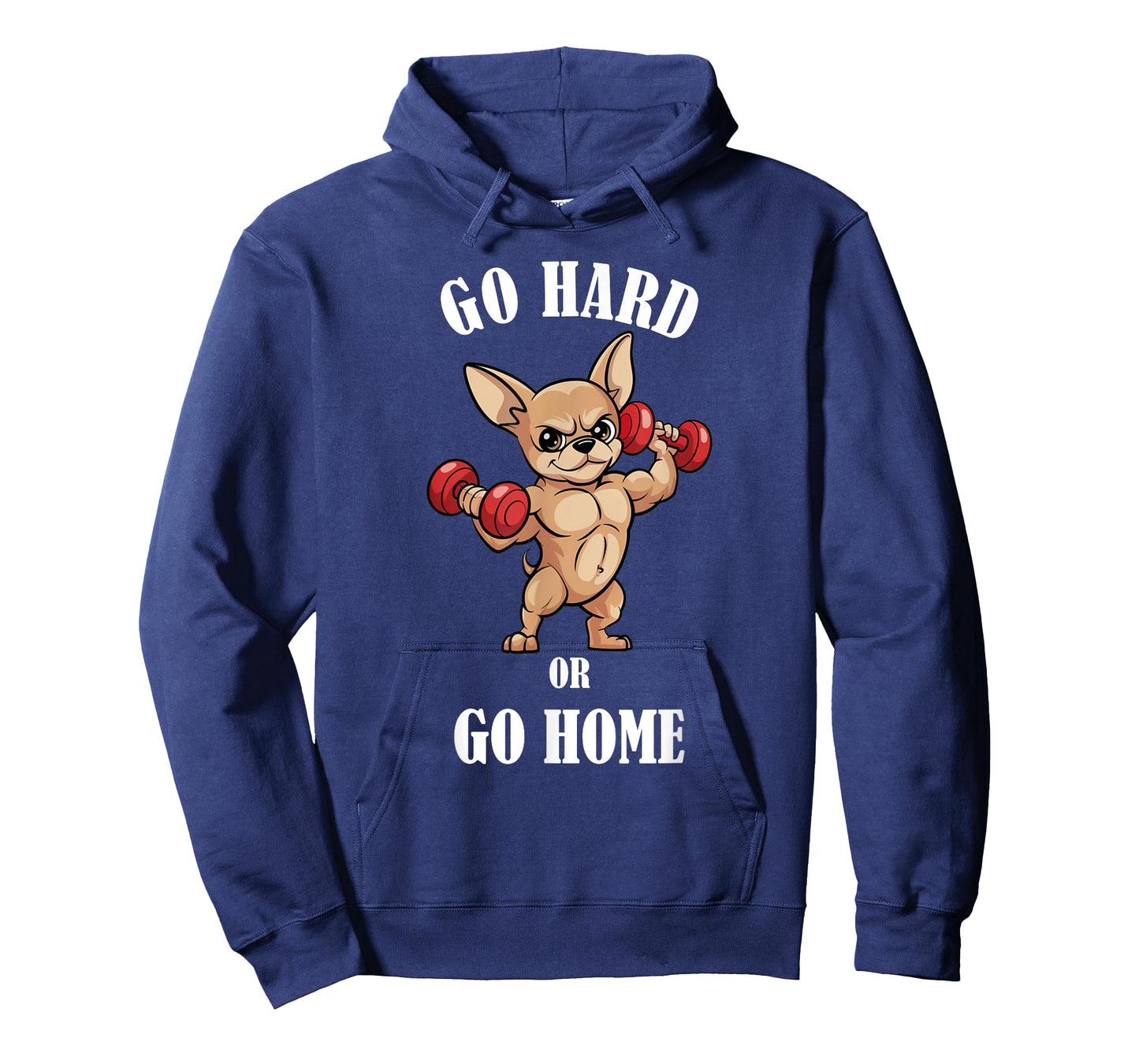 Chihuahua Bodybuilding Shirt Gym Dumbbells Workout Chihuahua T-Shirt