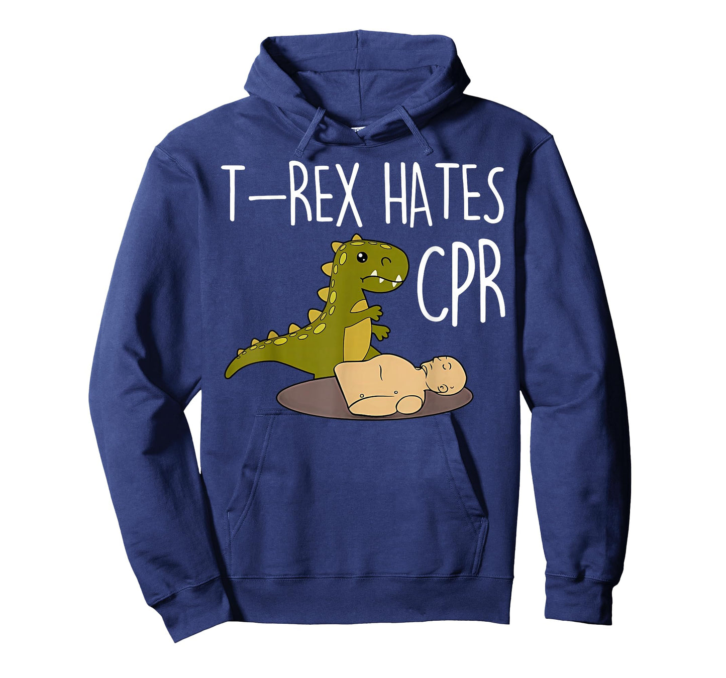 T-rex Hates Cpr Dinosaurs Funny ICU Critical Care Nurse T-Shirt