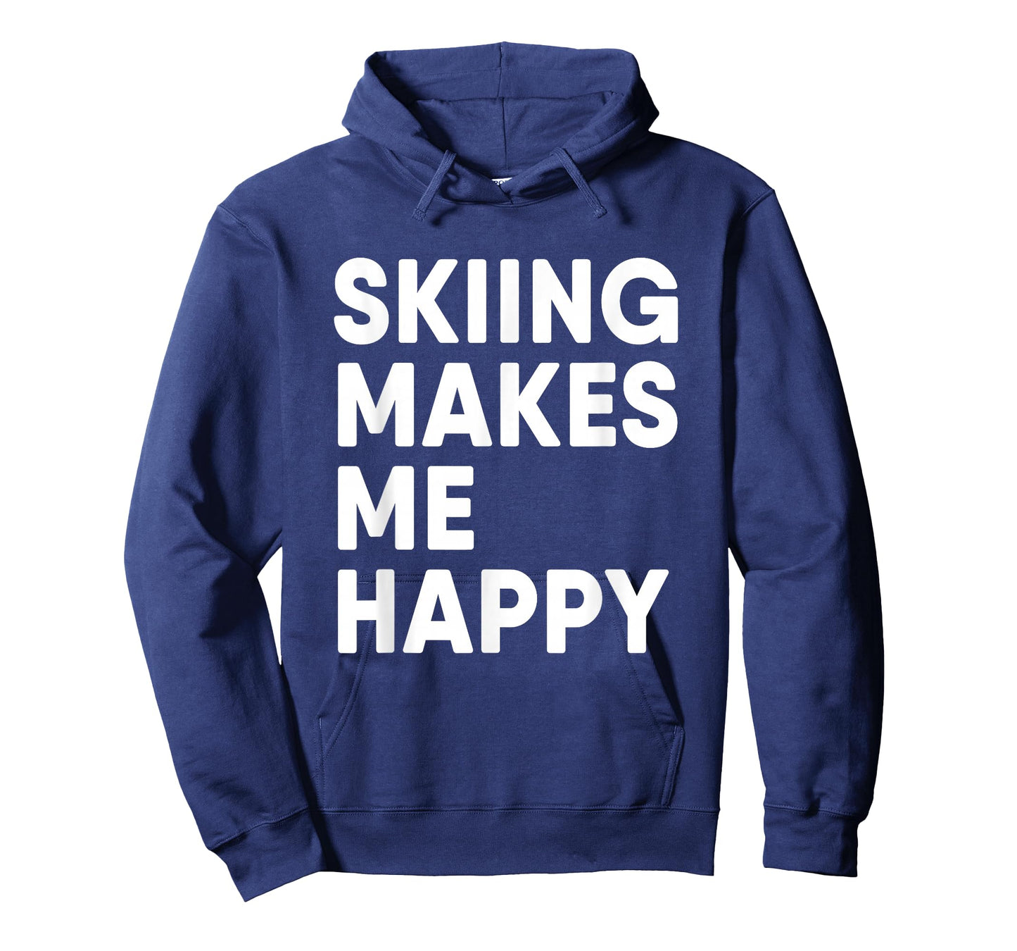 Skiing Makes Me Happy Skiing T-Shirt