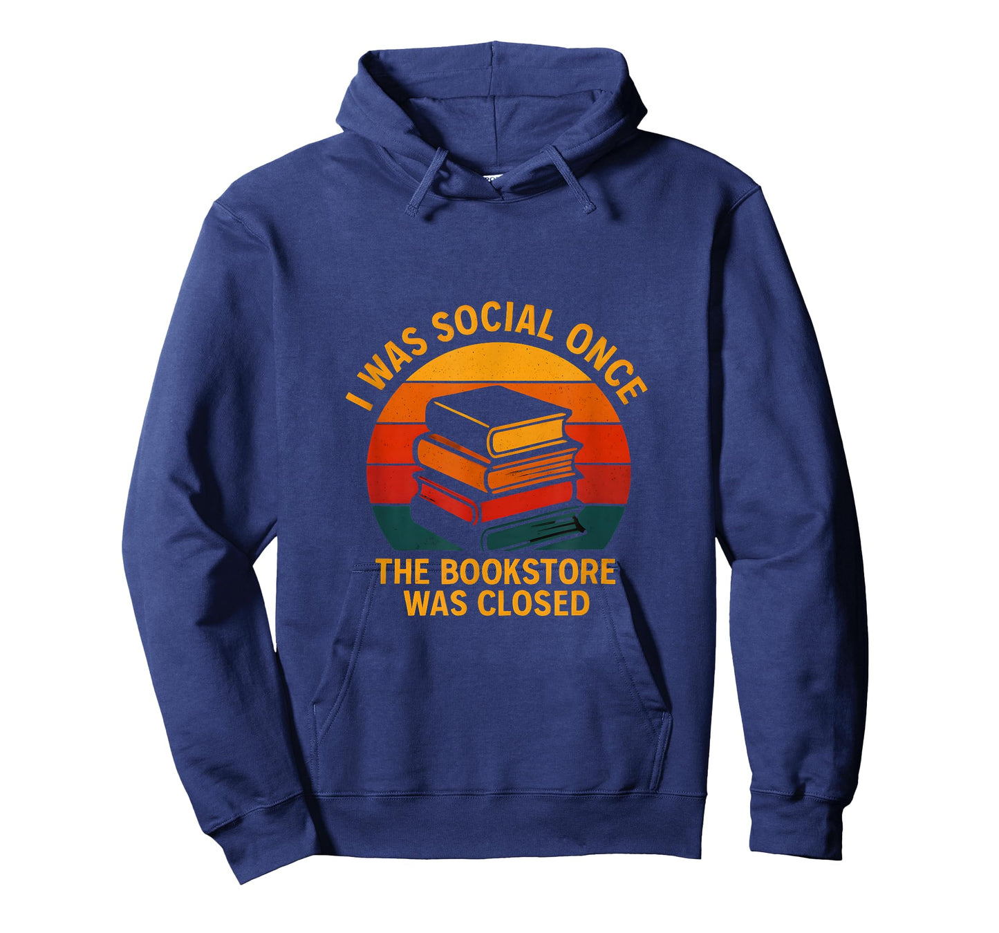 I was Social Once The Bookstore was Closed Reading Humor T-Shirt