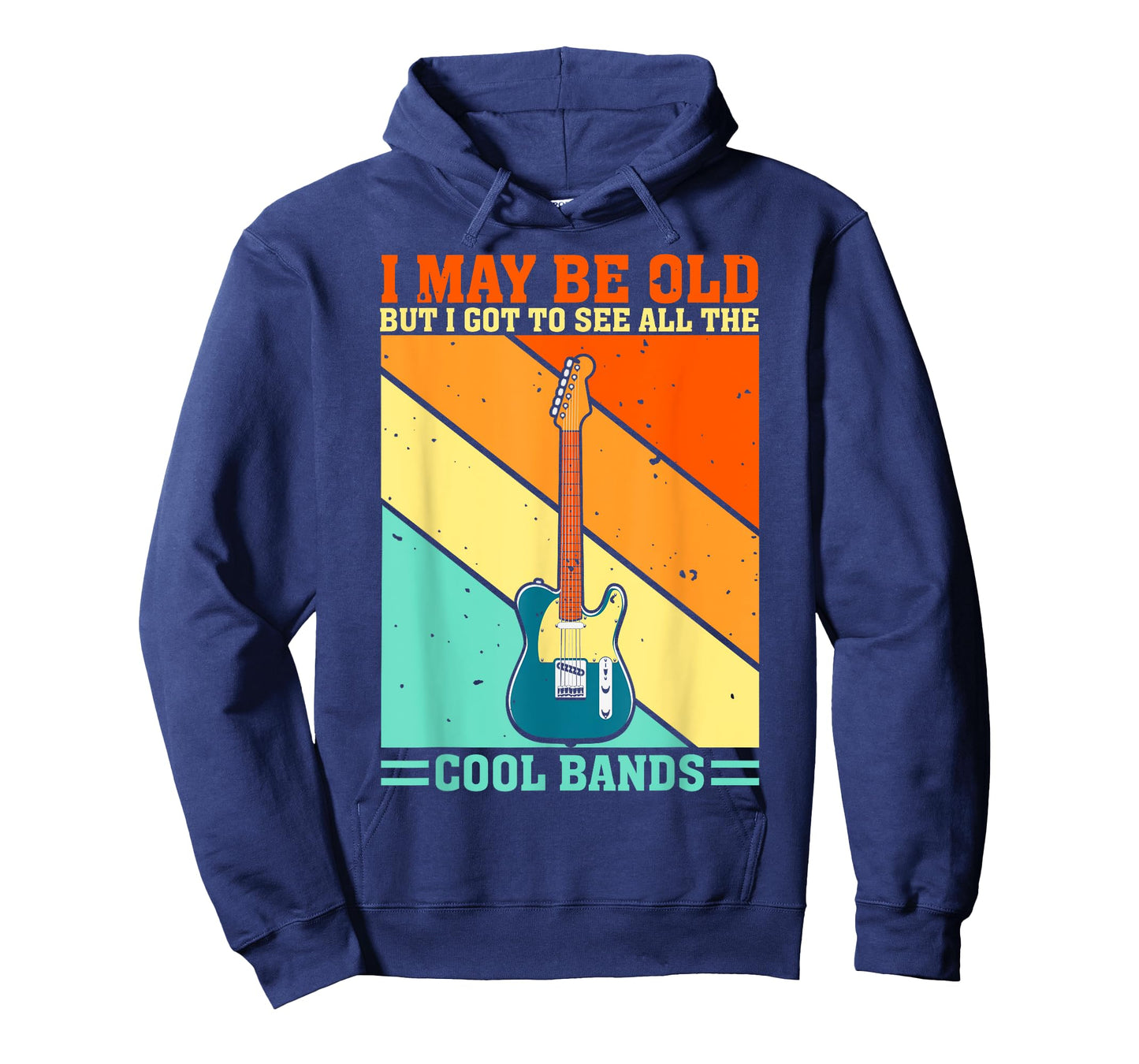 I May Be Old But I Got To See All The Cool Bands Guitarist T-Shirt