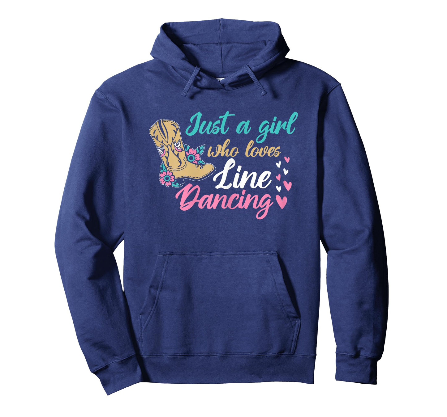 Line Dancing Western Just A Girl Who Loves Line Dancing T-Shirt